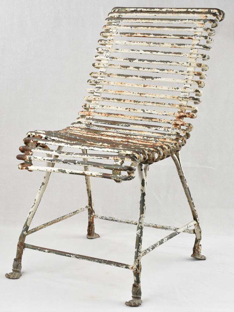 Vintage ironwork Arras balcony chair