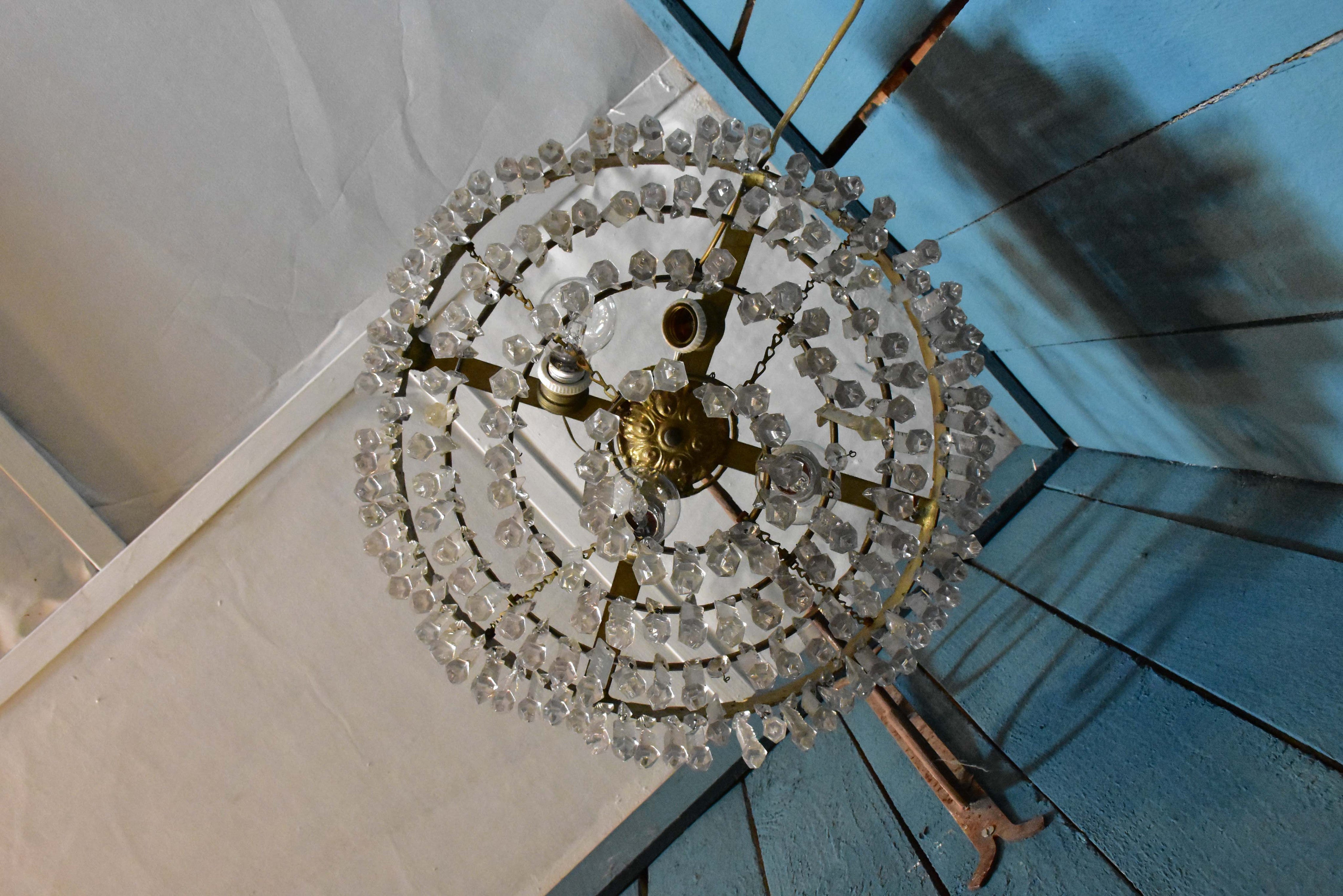 20th century Italian lustre - round