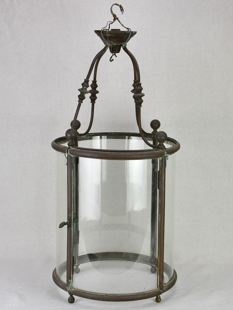 RESERVED AM Large mid-19th Century English lantern 30"