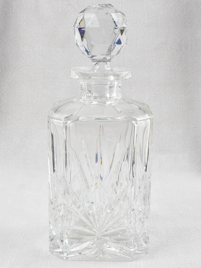 Beautiful Glass Whiskey Carafe