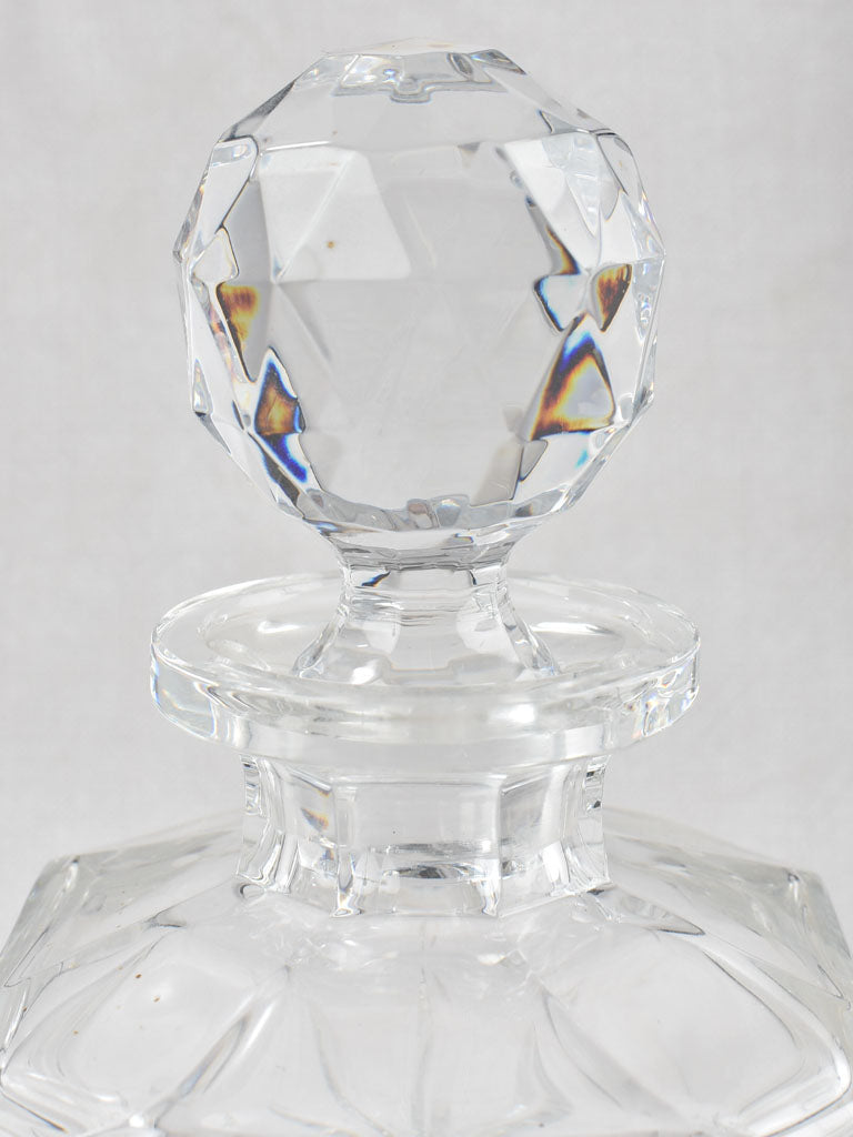 Classic Crystal Liquor Bottle