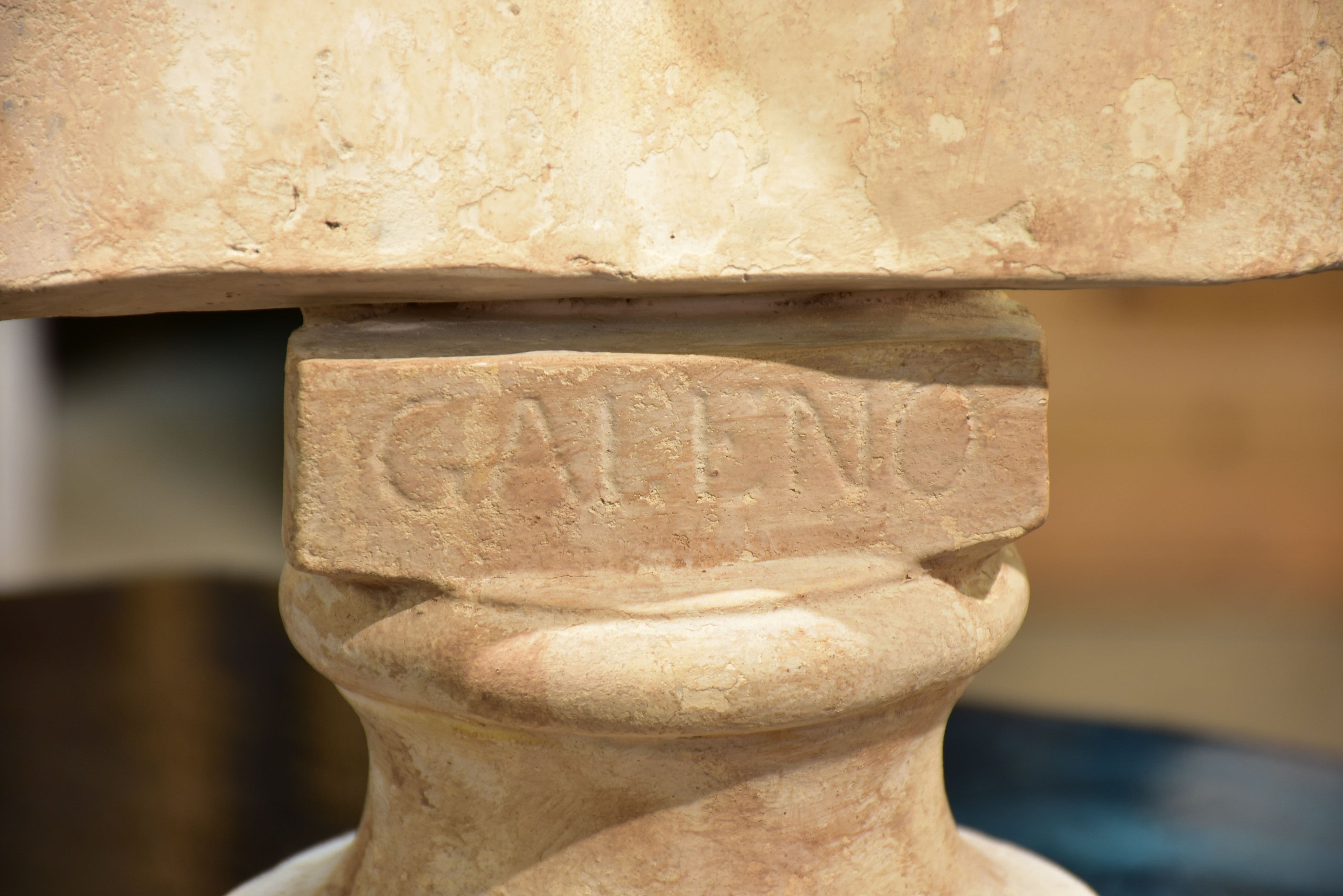 Late 18th century bust of Galen of Pergamon