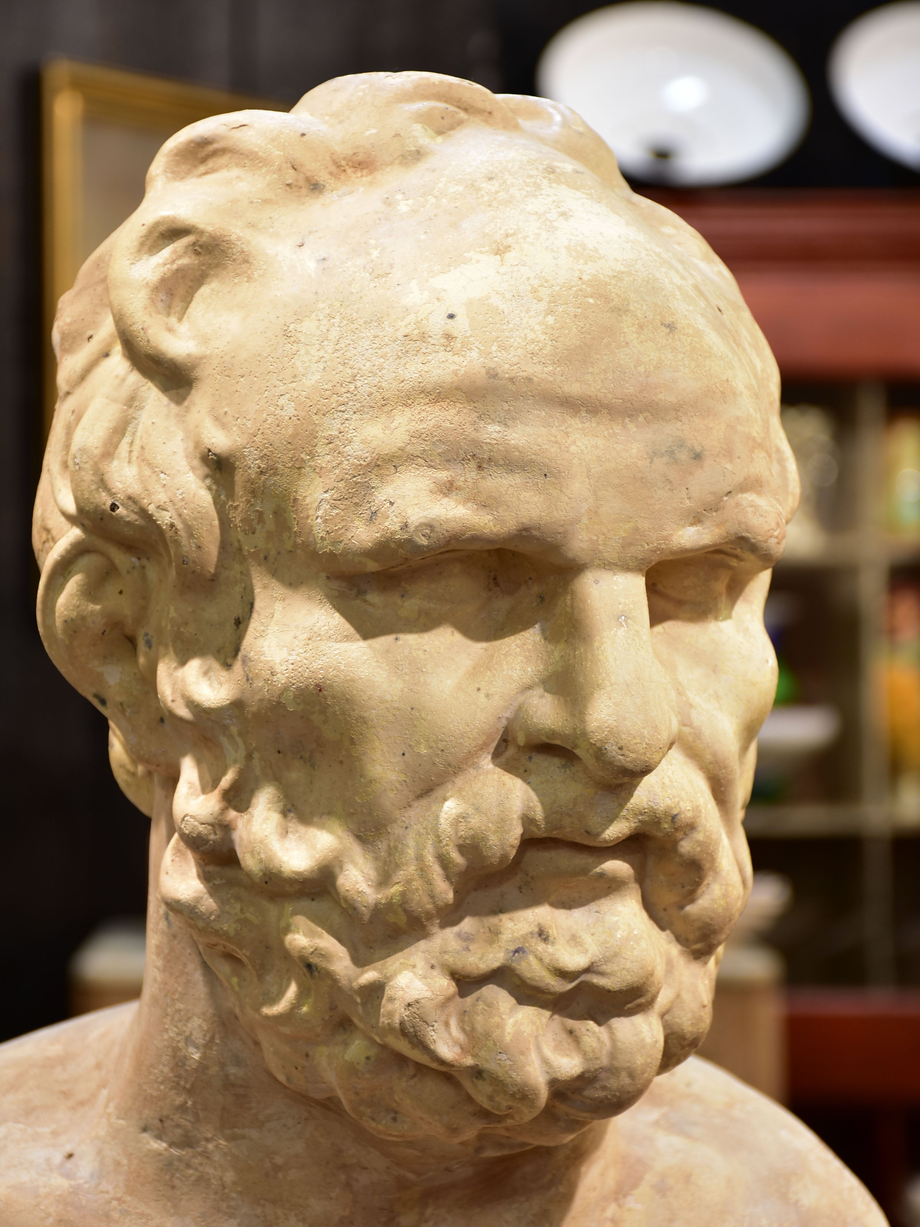 Late 18th century bust of Galen of Pergamon