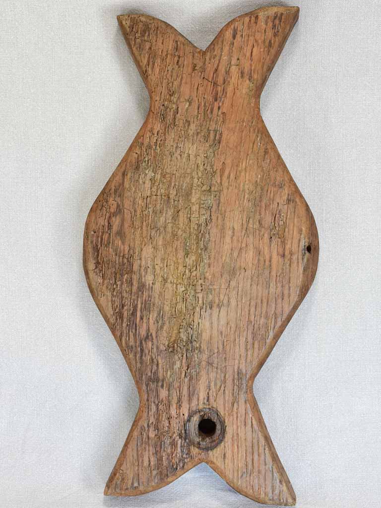 1950's primitive wooden trivet 21¼"