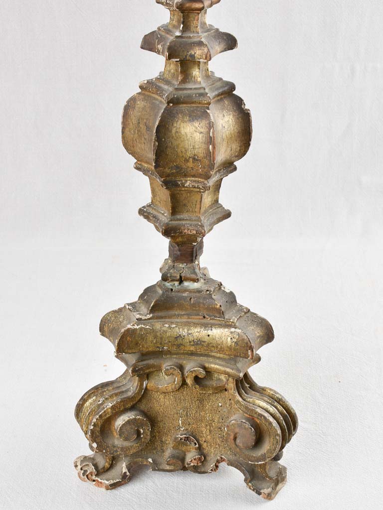 Heavy-Wear French Church Candlestick