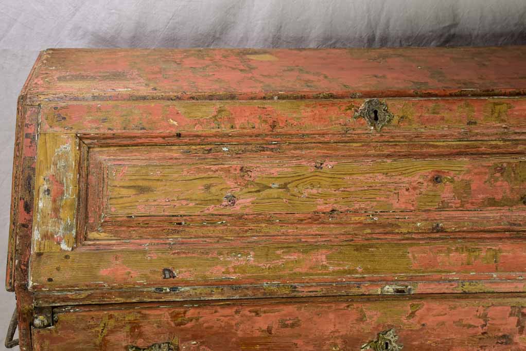 18th Century Swedish secretaire with original patina