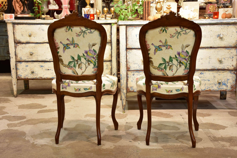 Pair of antique Louis XV chairs