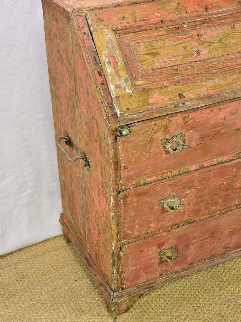 18th Century Swedish secretaire with original patina