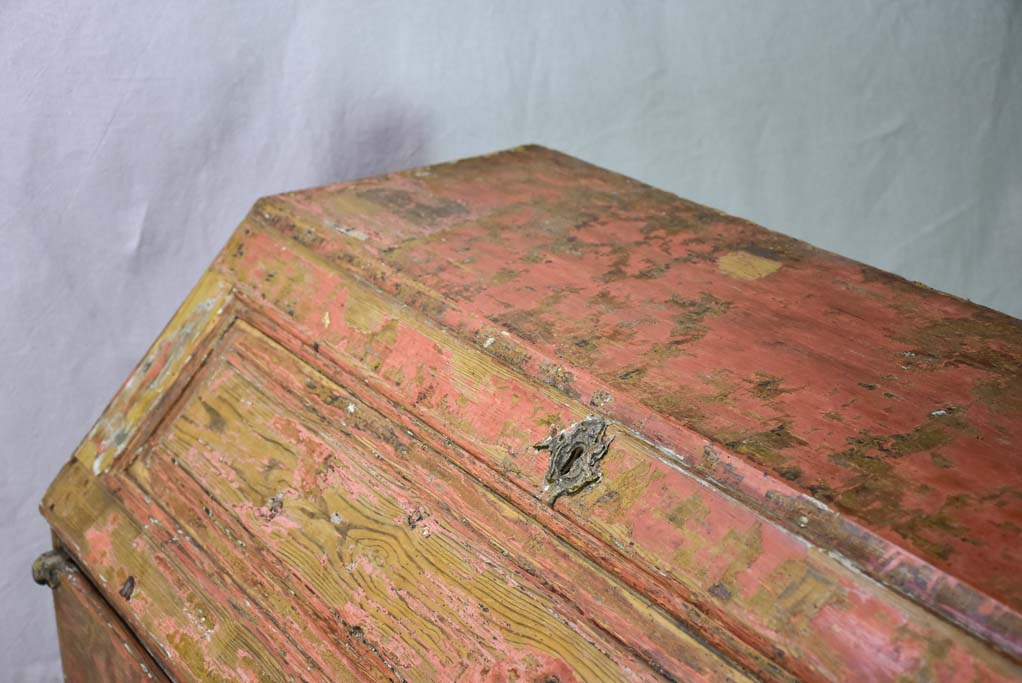 18th Century Swedish secretaire with original patina