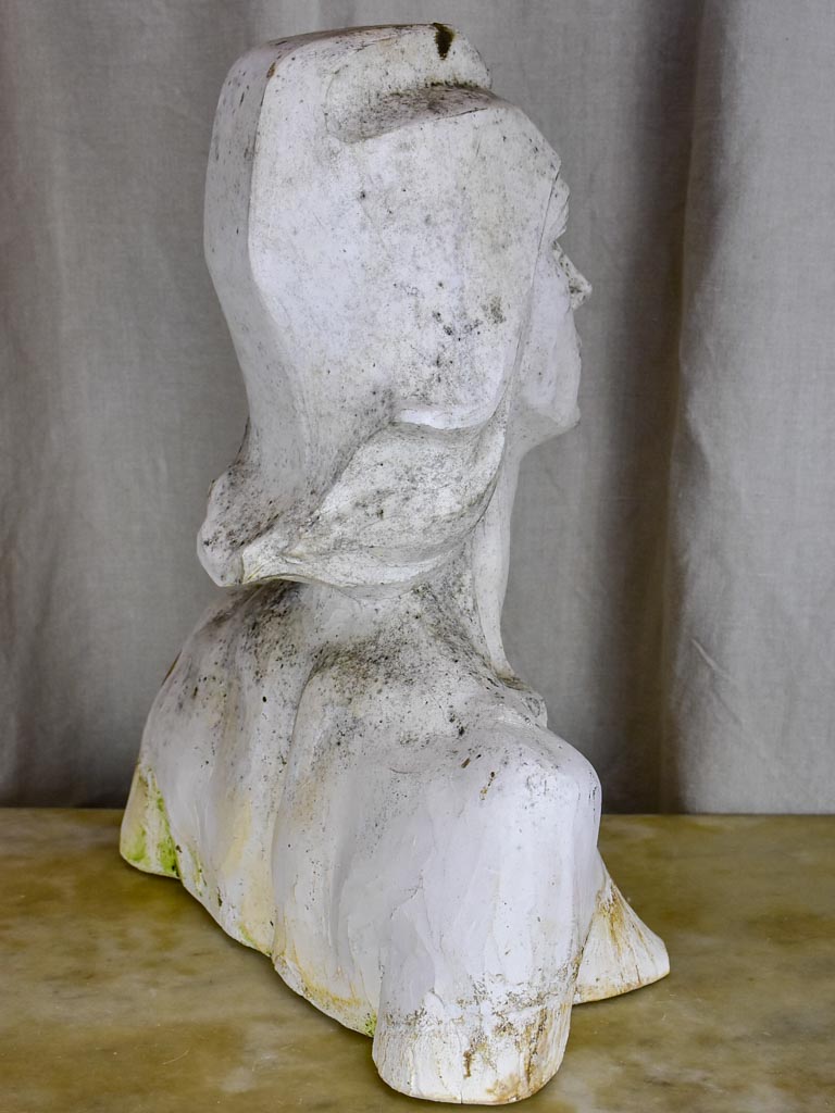 Vintage French sculpture of Marianne - symbol of the French republic