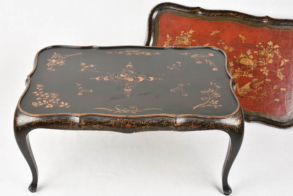 Luxurious Hand-painted French Wooden Table