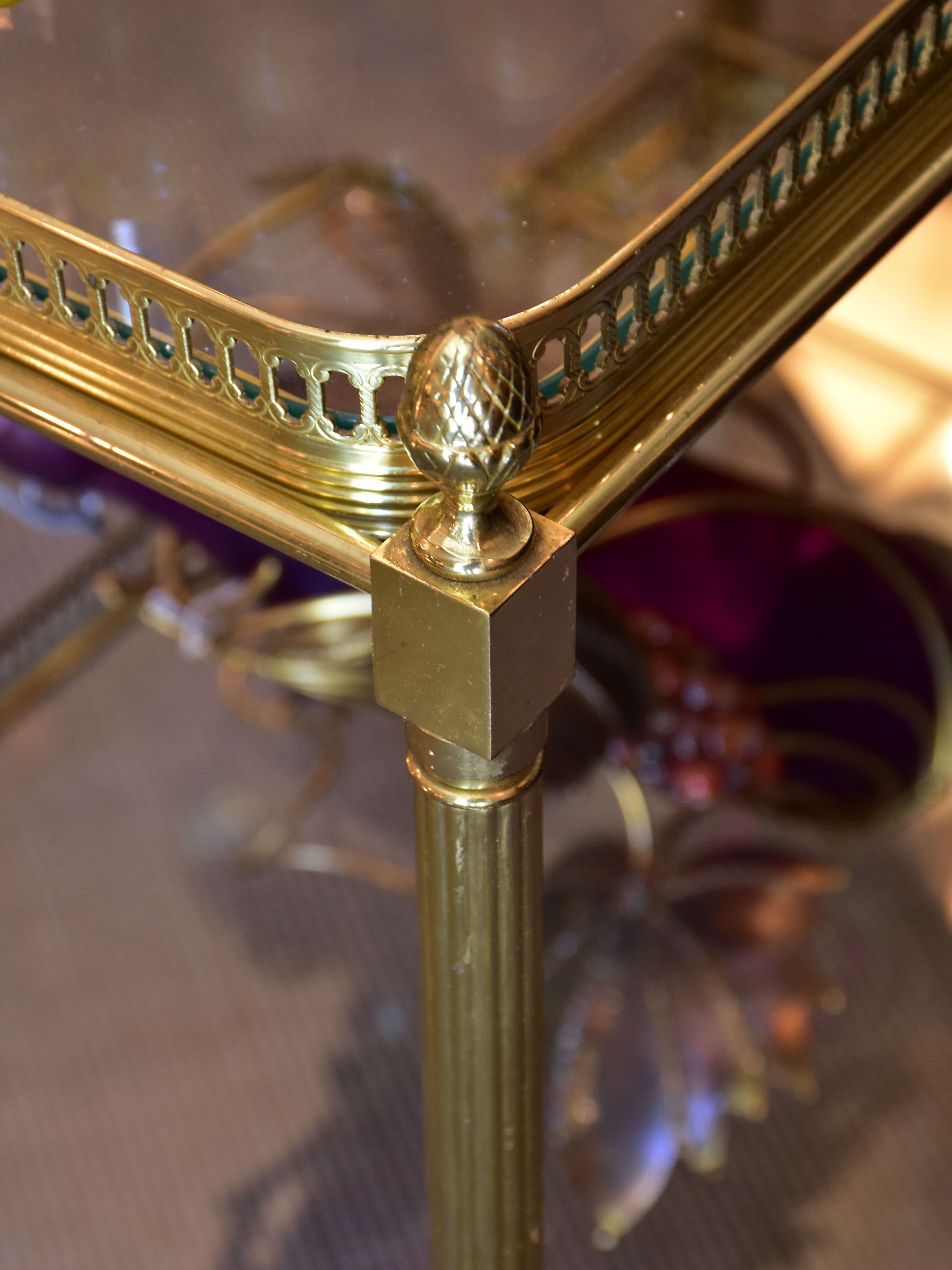 Mid-century French bar cart