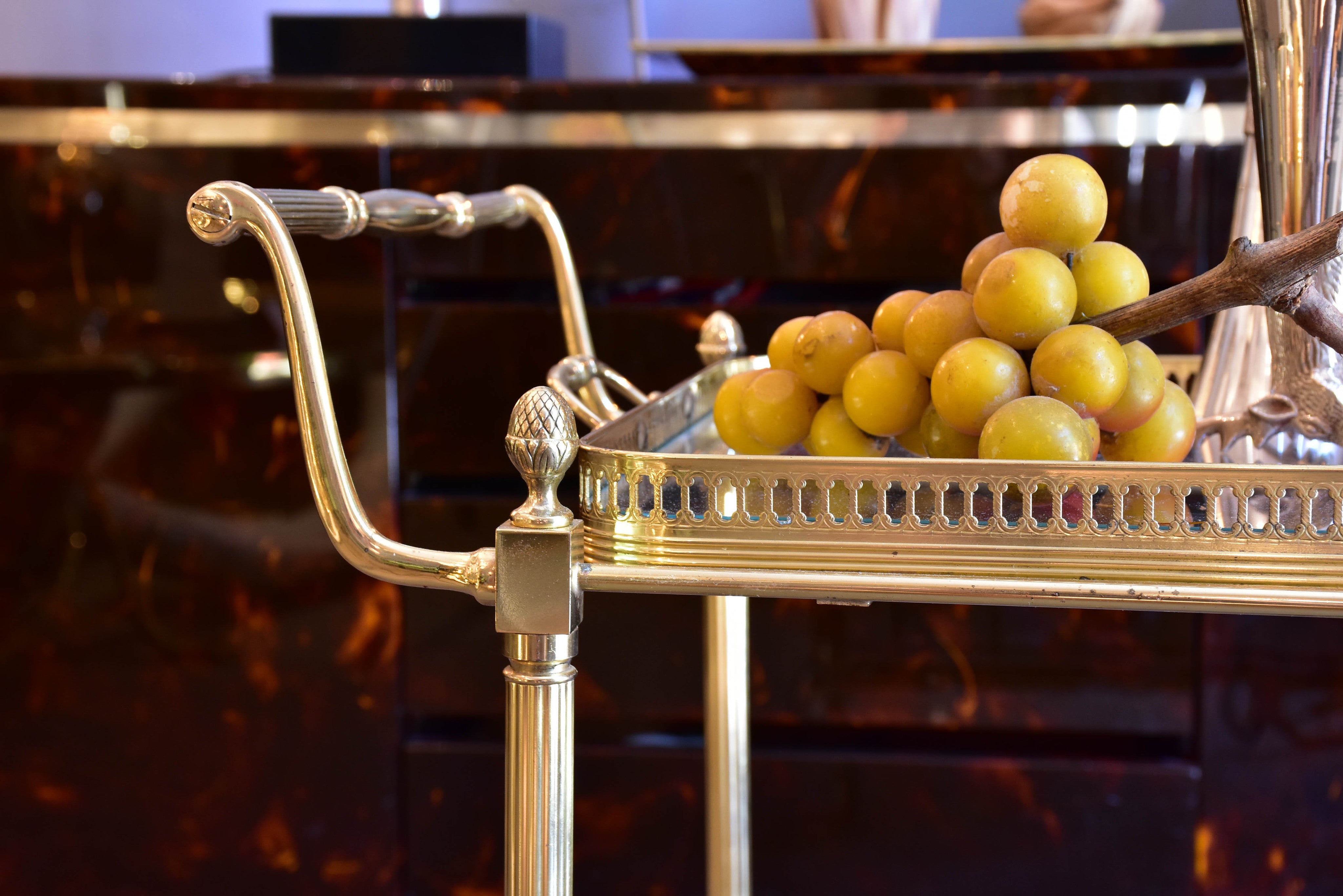 Mid-century French bar cart