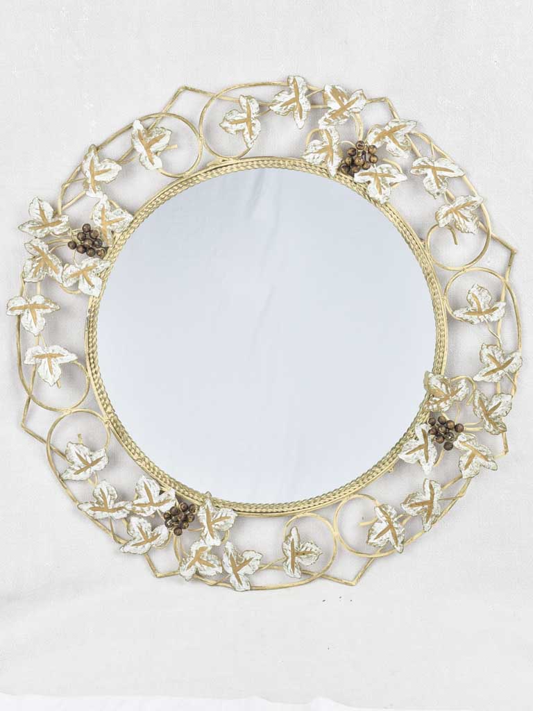 Pair of round mirrors 32"