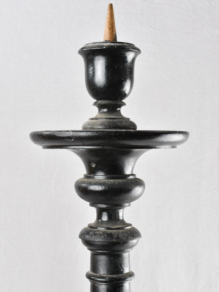 4 extra large Napoleon III candlesticks 45¾"