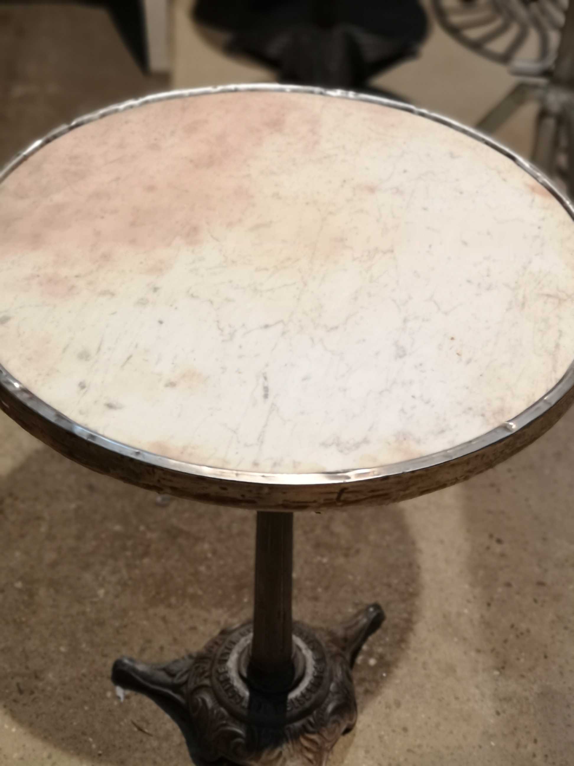 Napoleon III bistro table