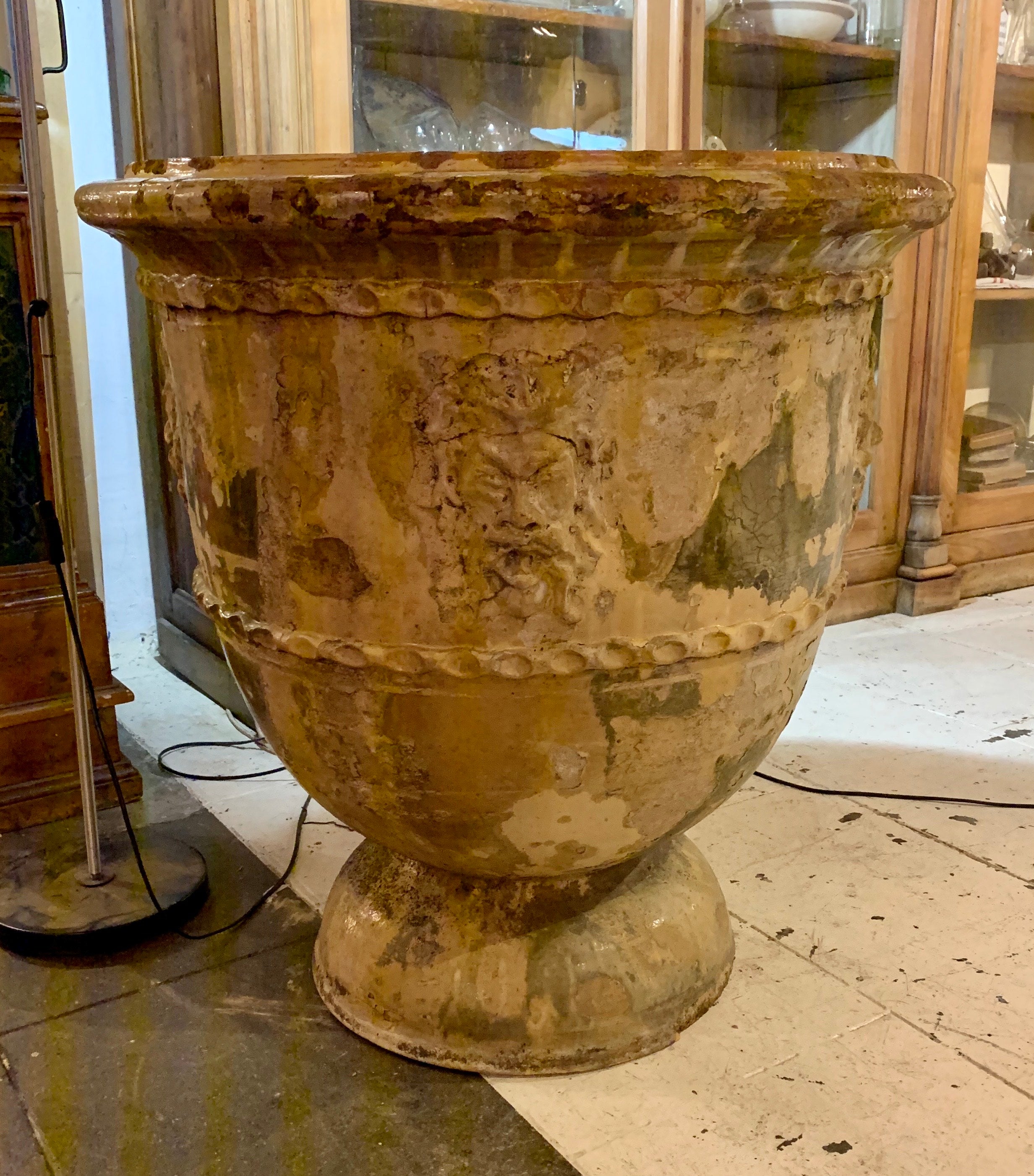 Two mid-century St-Jean-de-Fos garden urns