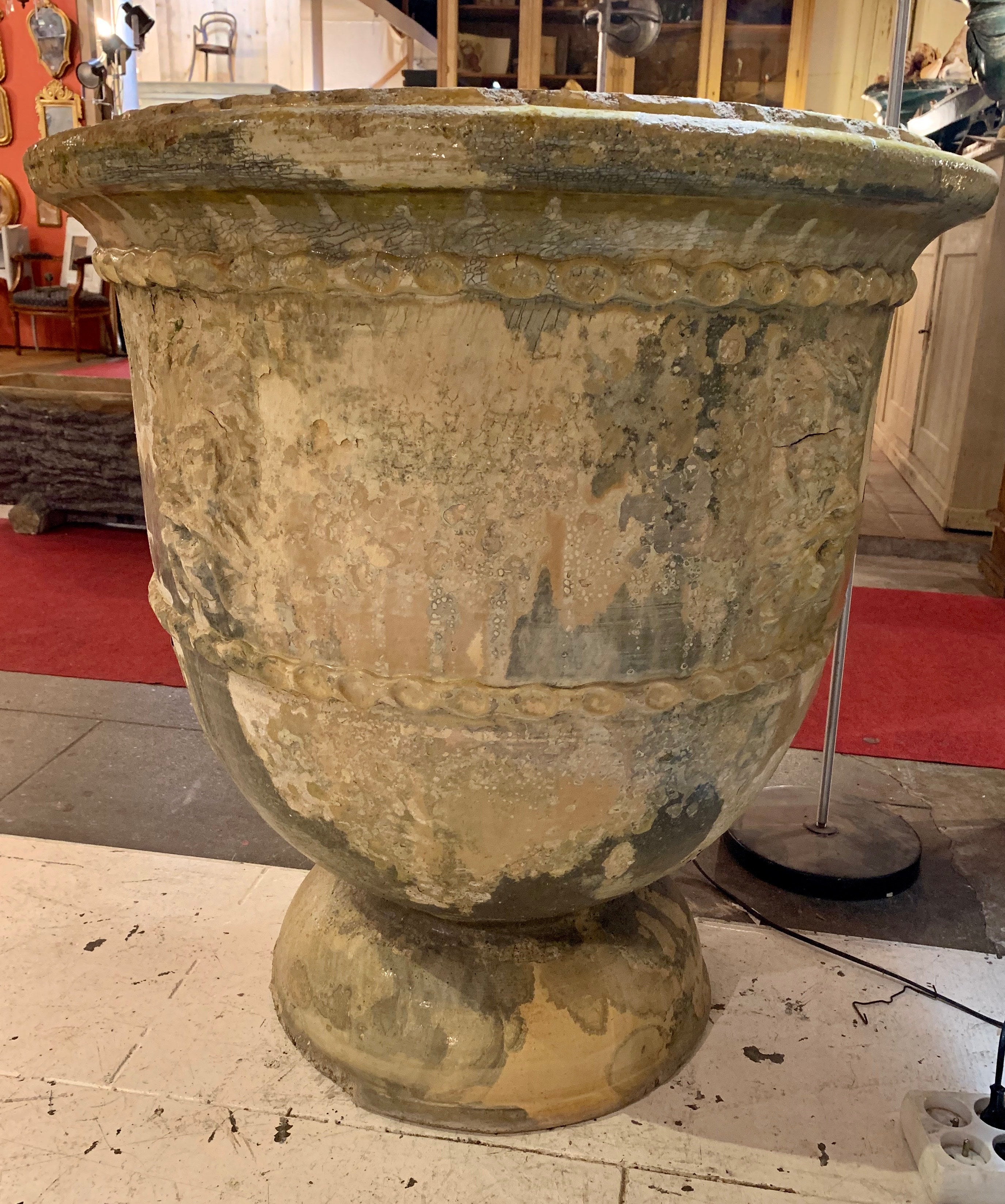 Two mid-century St-Jean-de-Fos garden urns