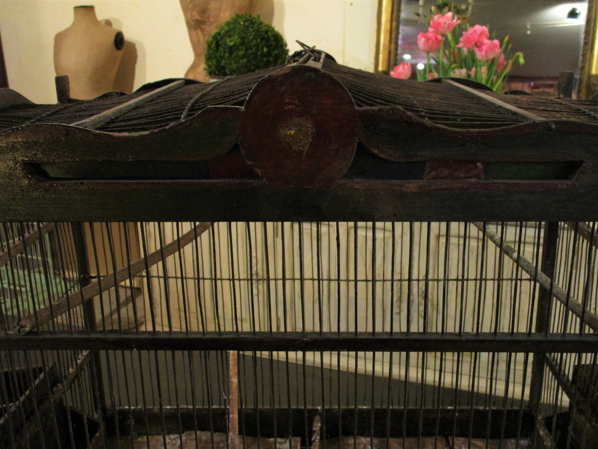 Antique birdcage 61