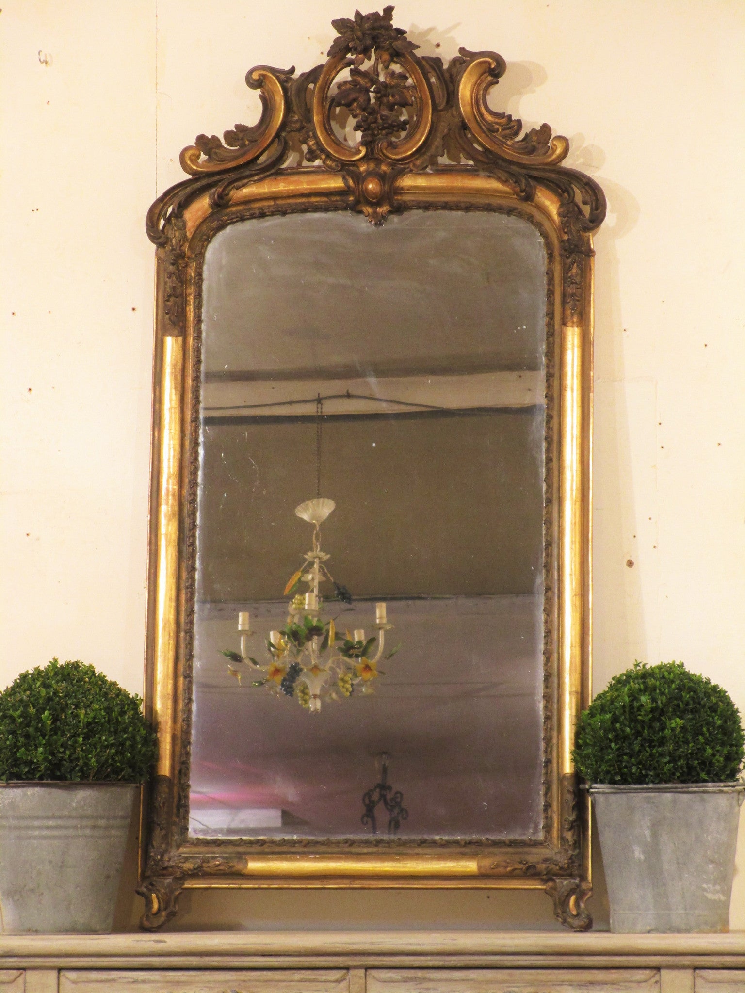 Napoleon III mirror 71"