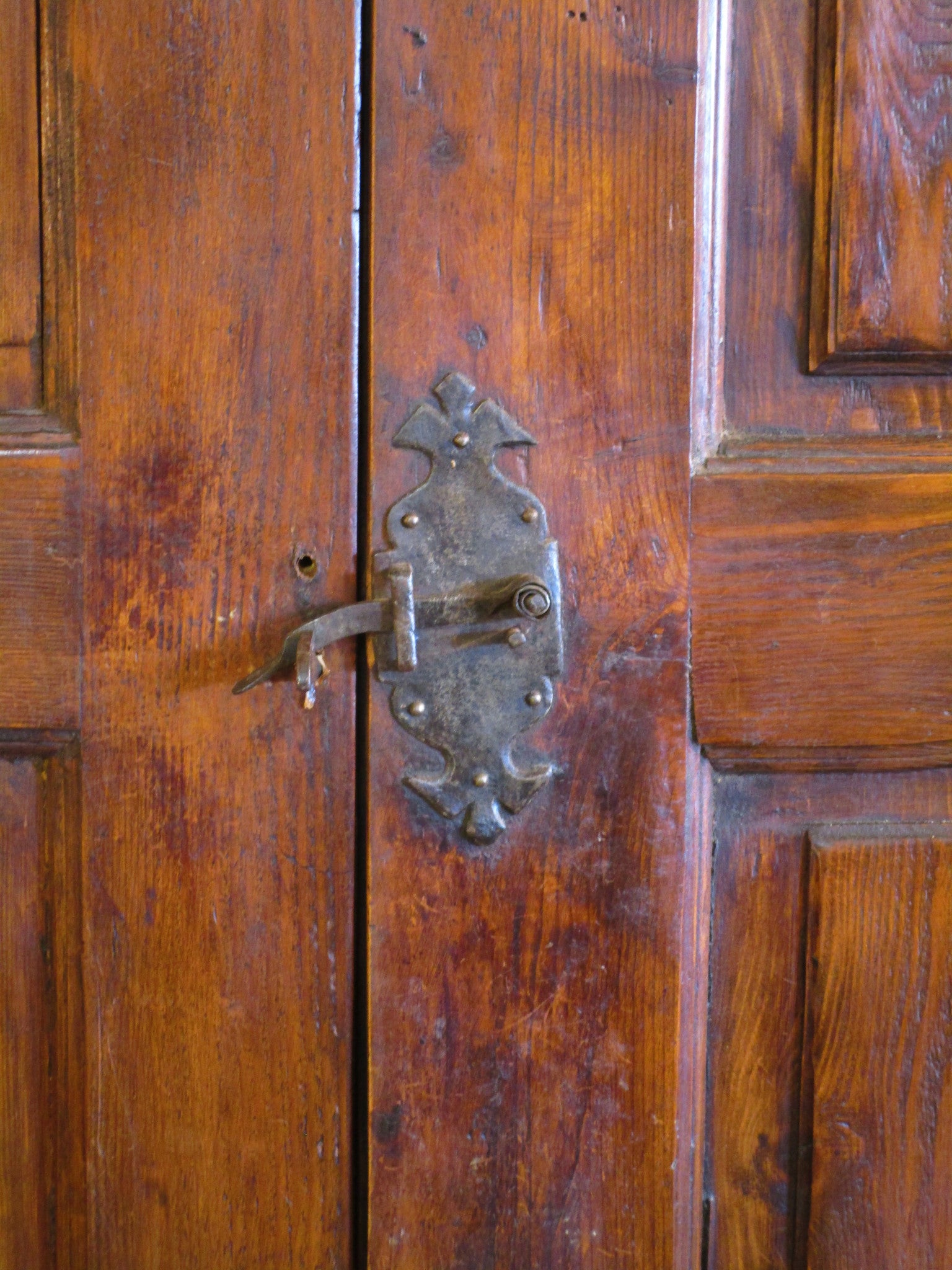 French chestnut cupboard