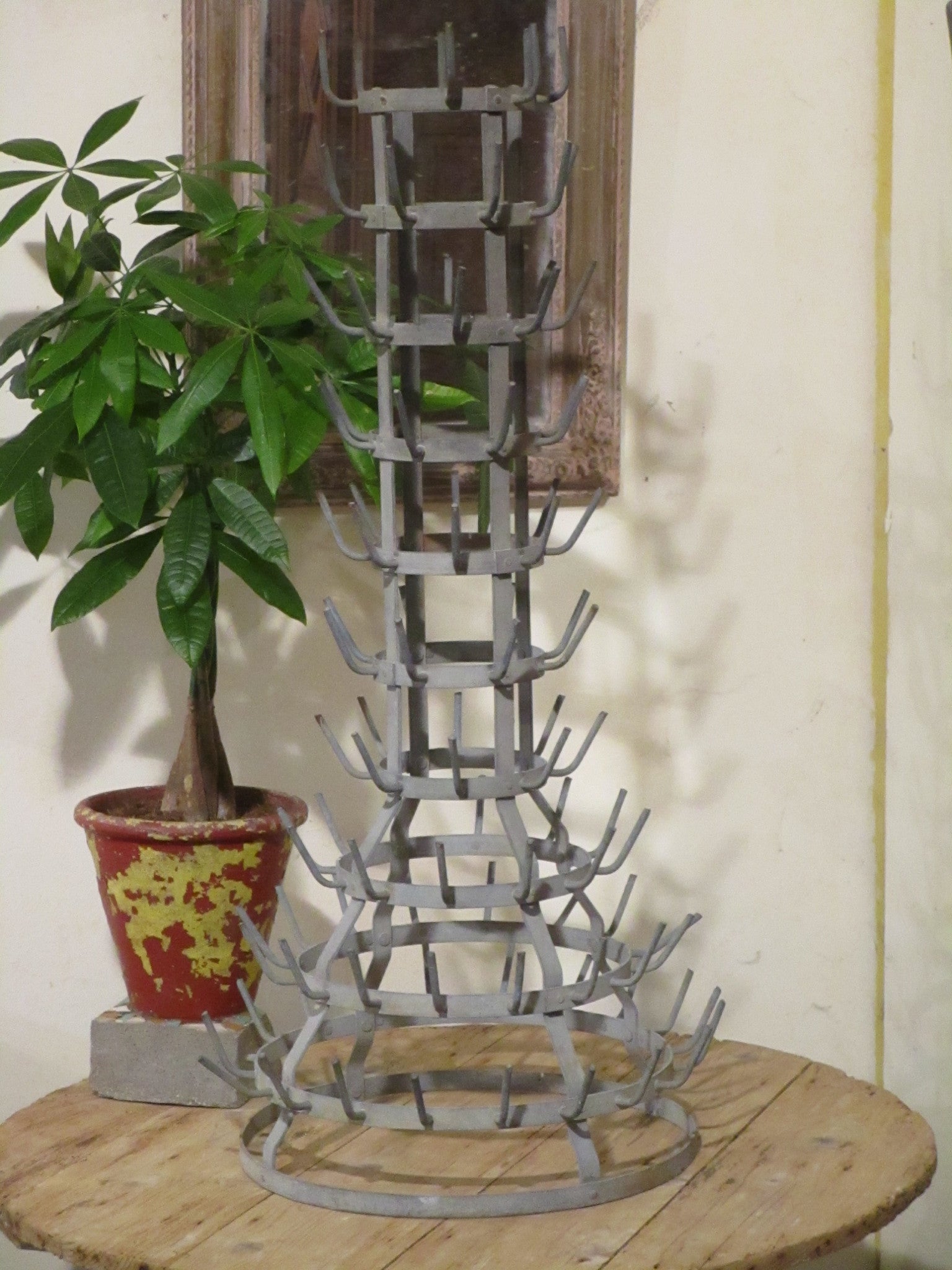 French bottle tree galvanized porcupine