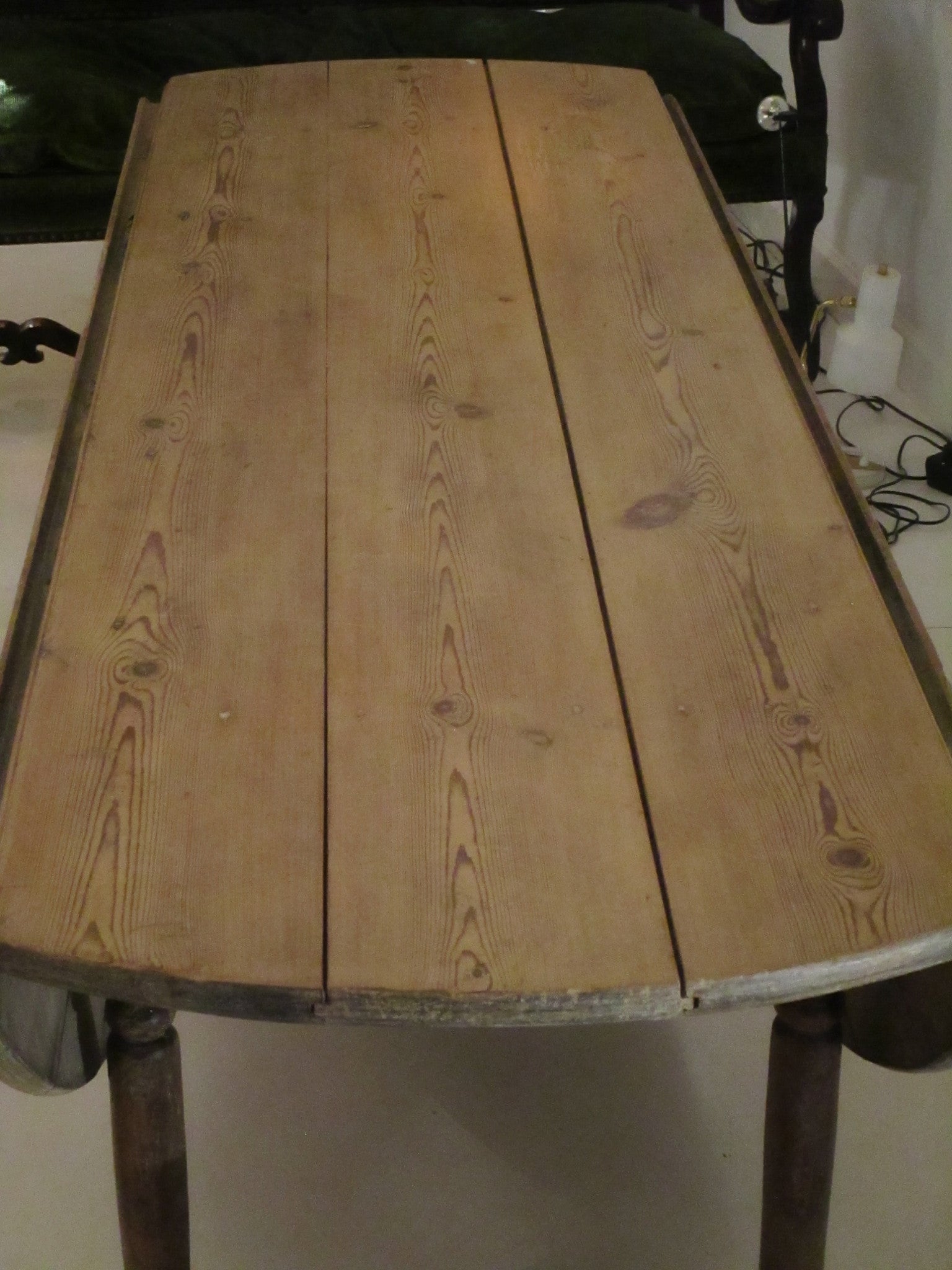 Ten seater oval dining table