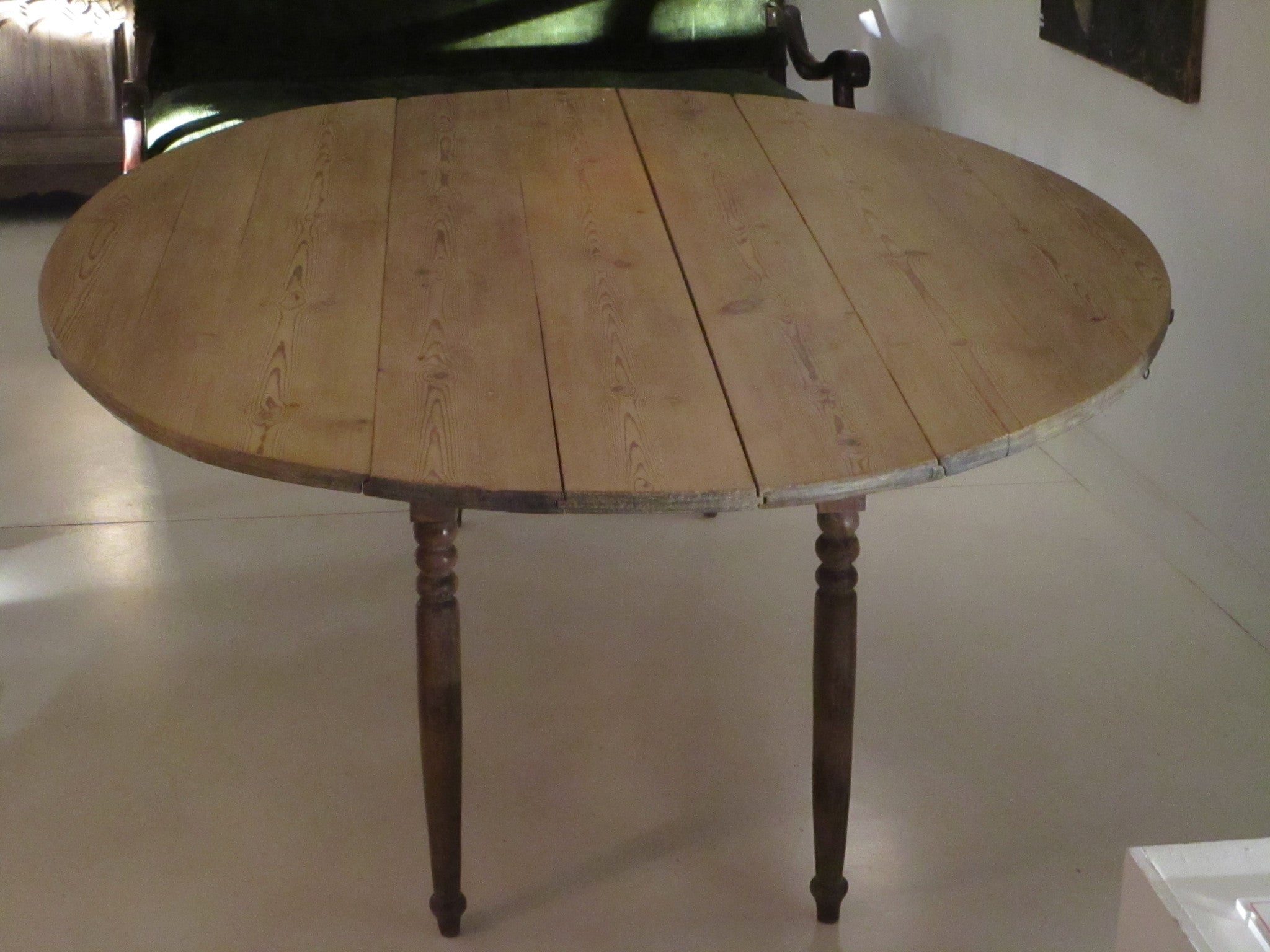 Ten seater oval dining table