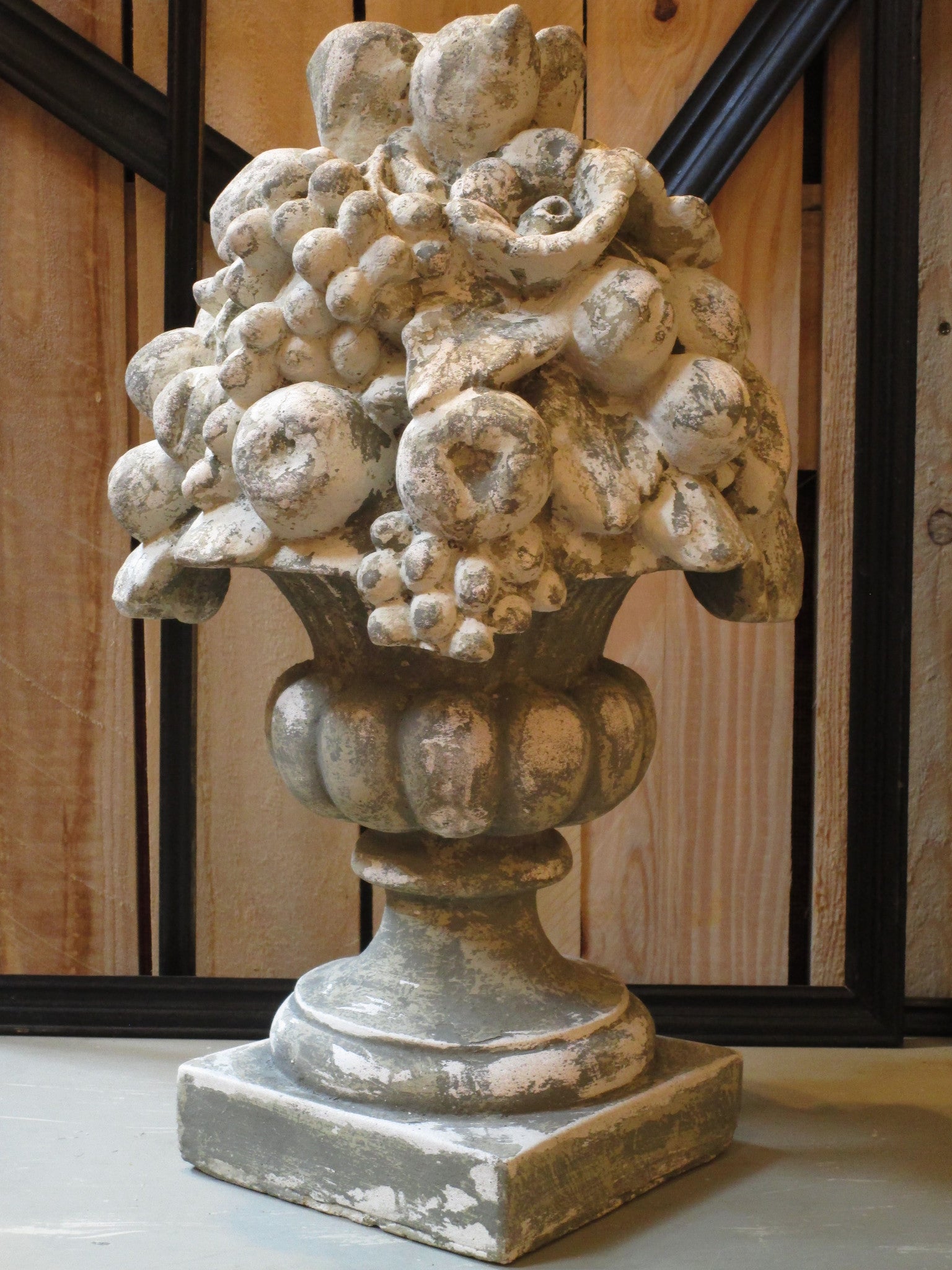 Pair of French garden finials