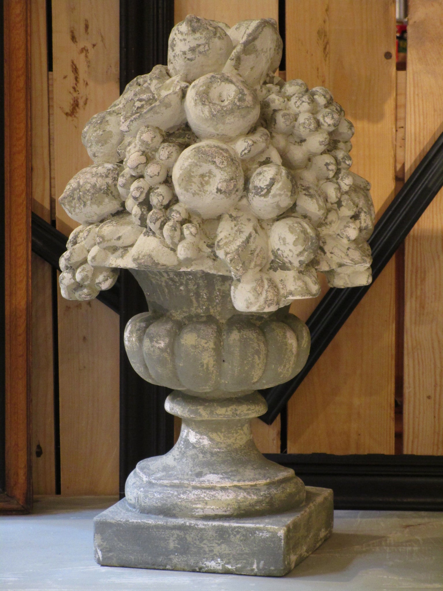 Pair of French garden finials