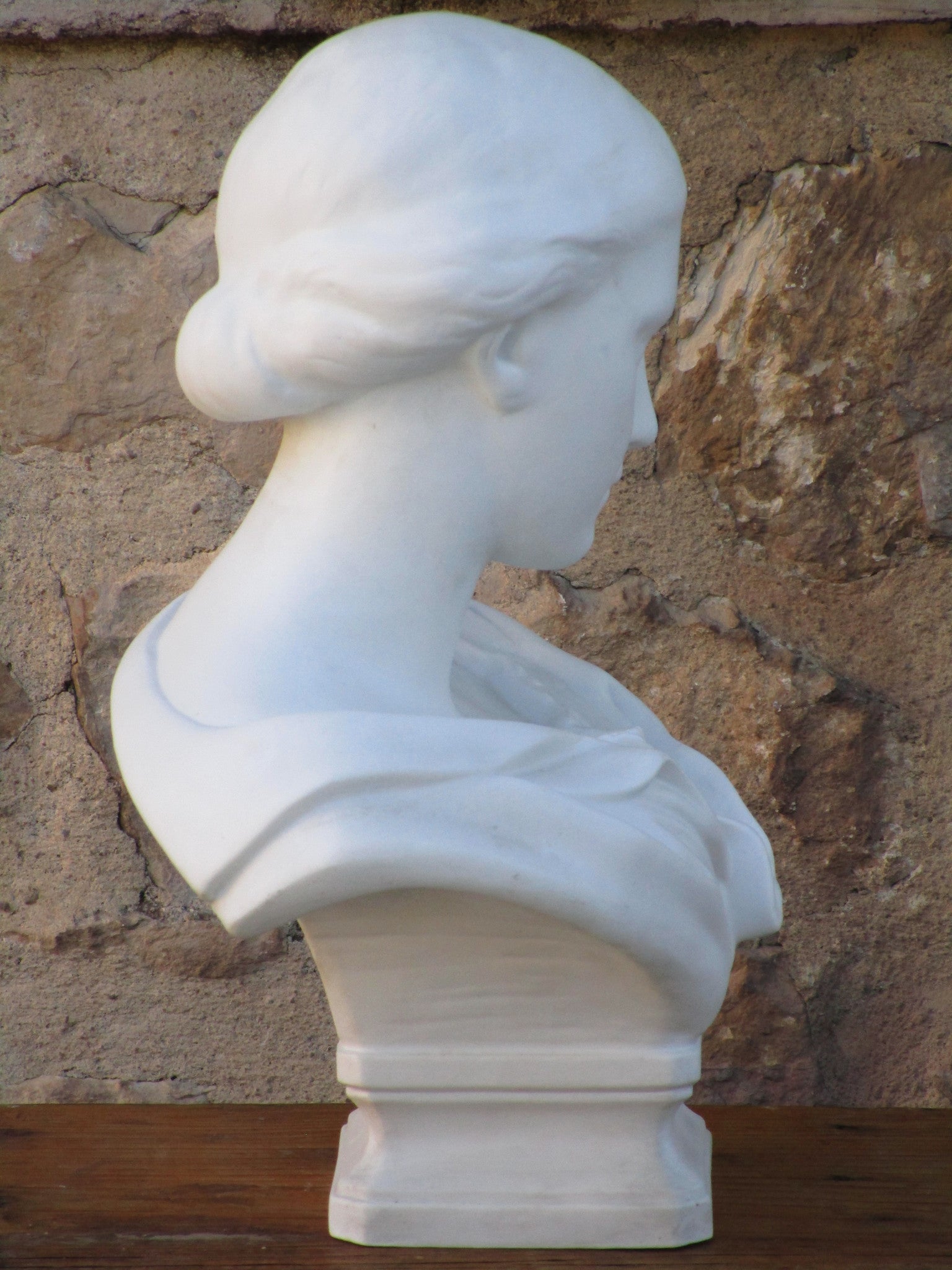 side French marble bust