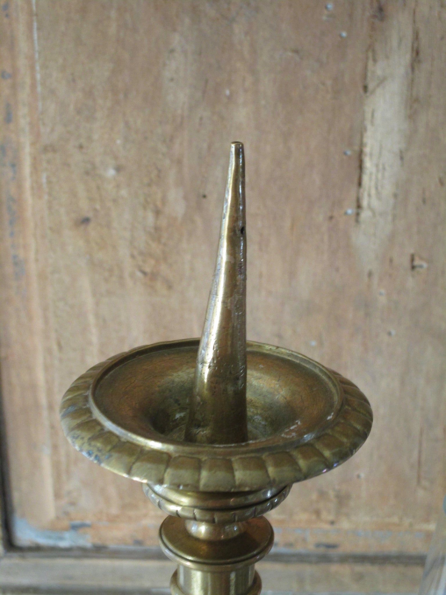 19th century candlestick from a French church