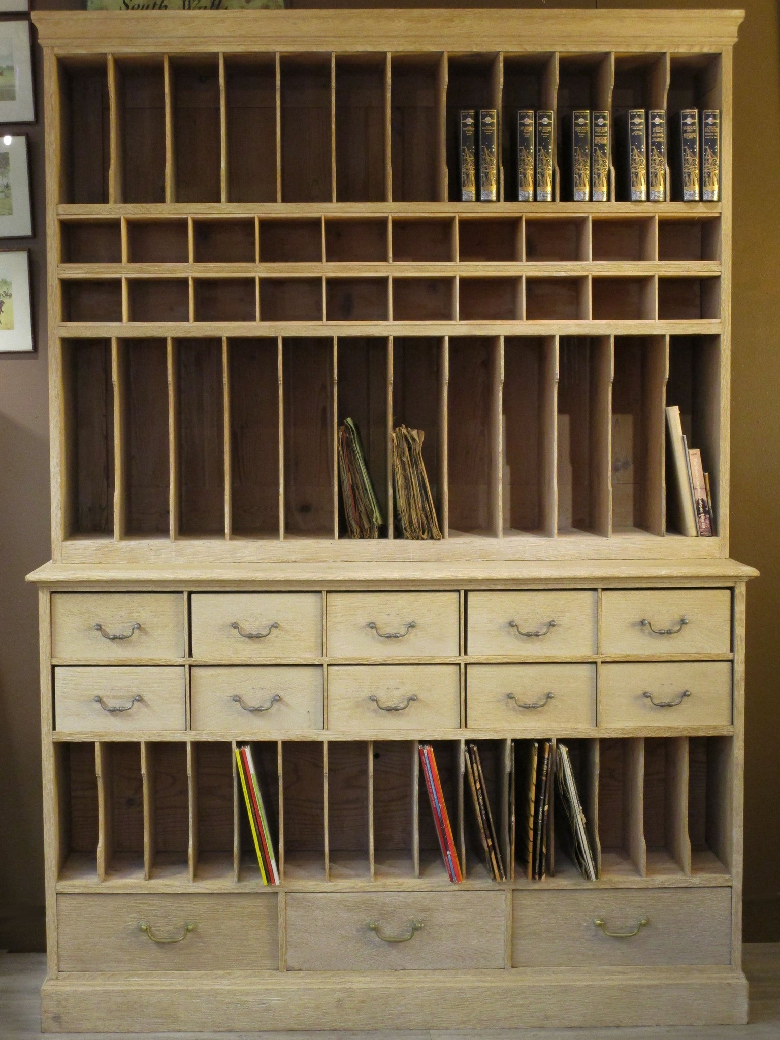 Late 18th century archive cabinet from Roanne