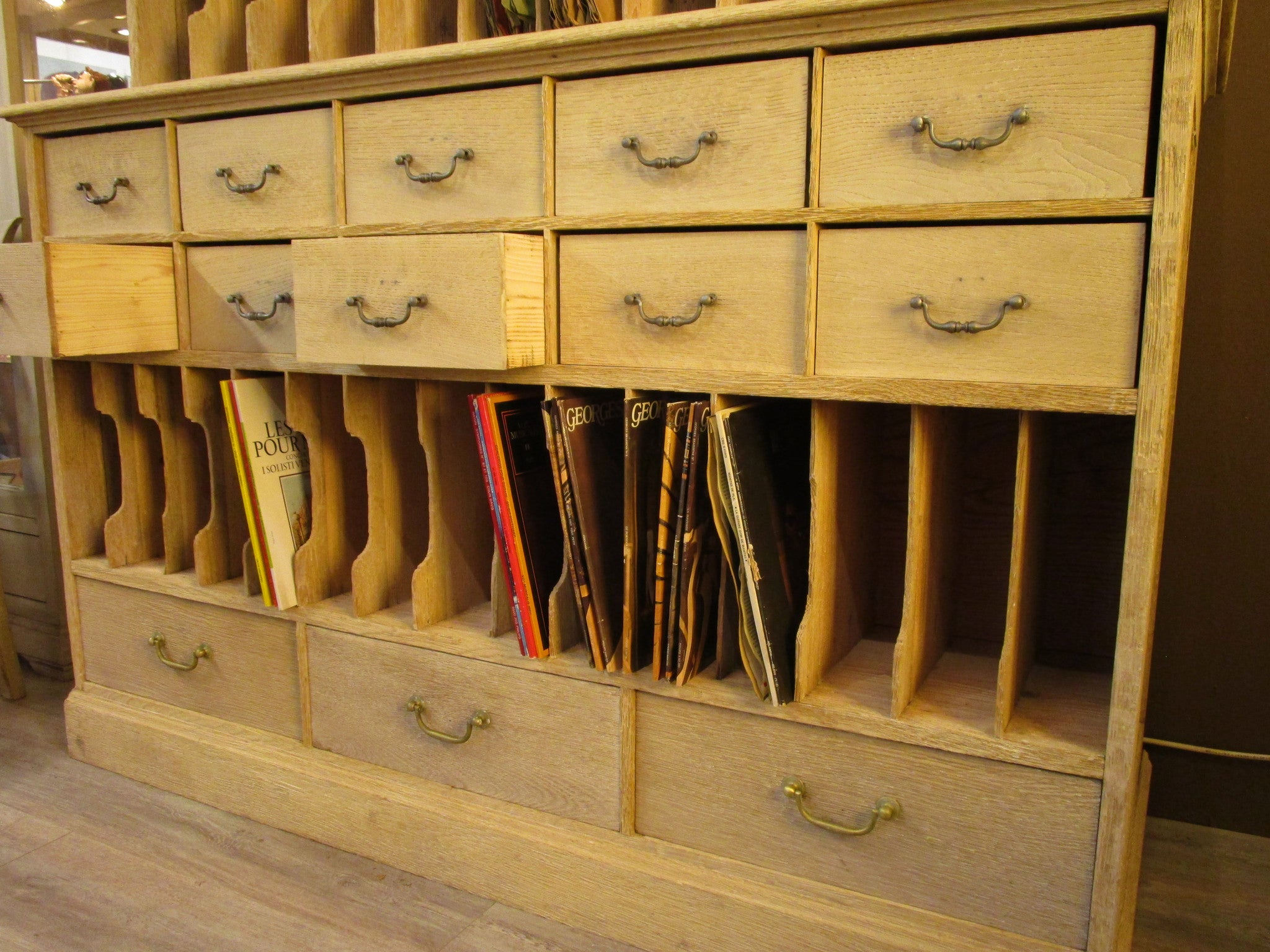 Late 18th century archive cabinet from Roanne