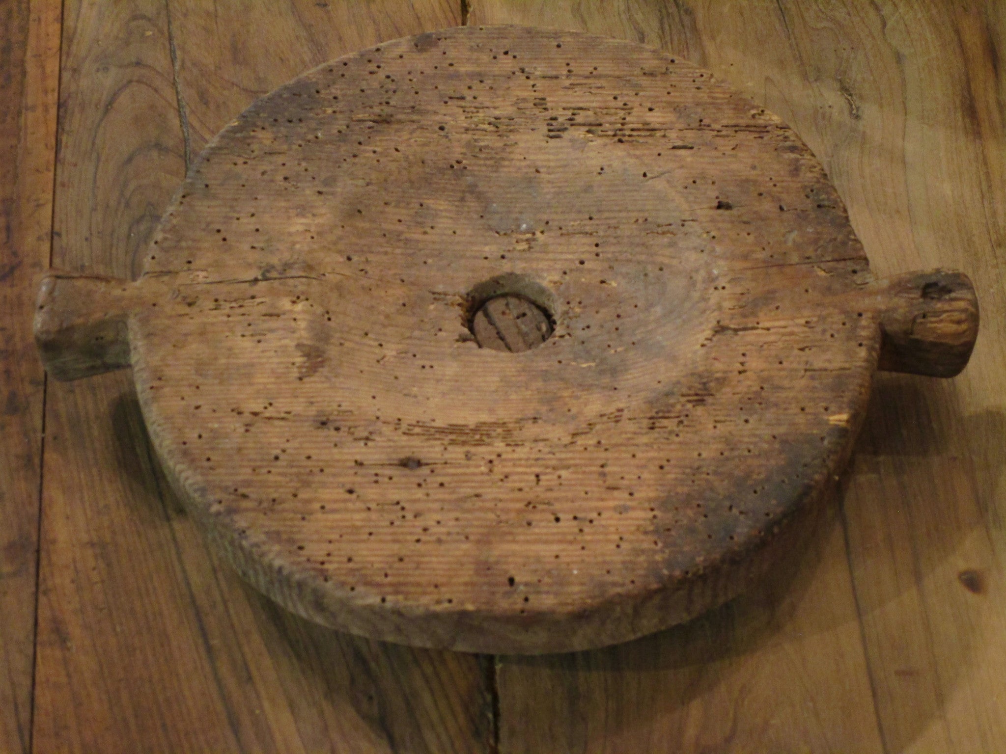 French stoneware pot with original lid