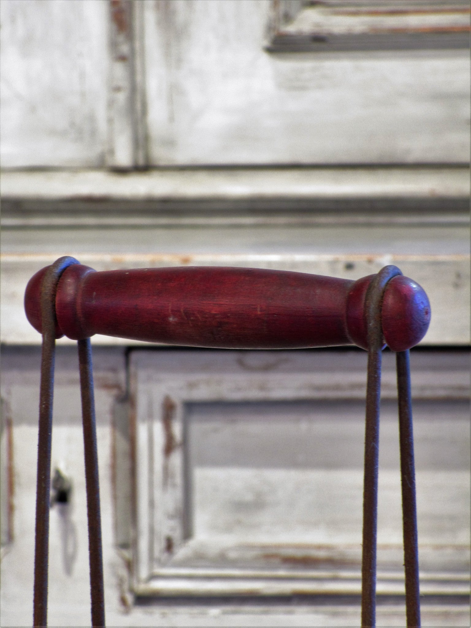 Vintage French bottle carrier – 3 bottle