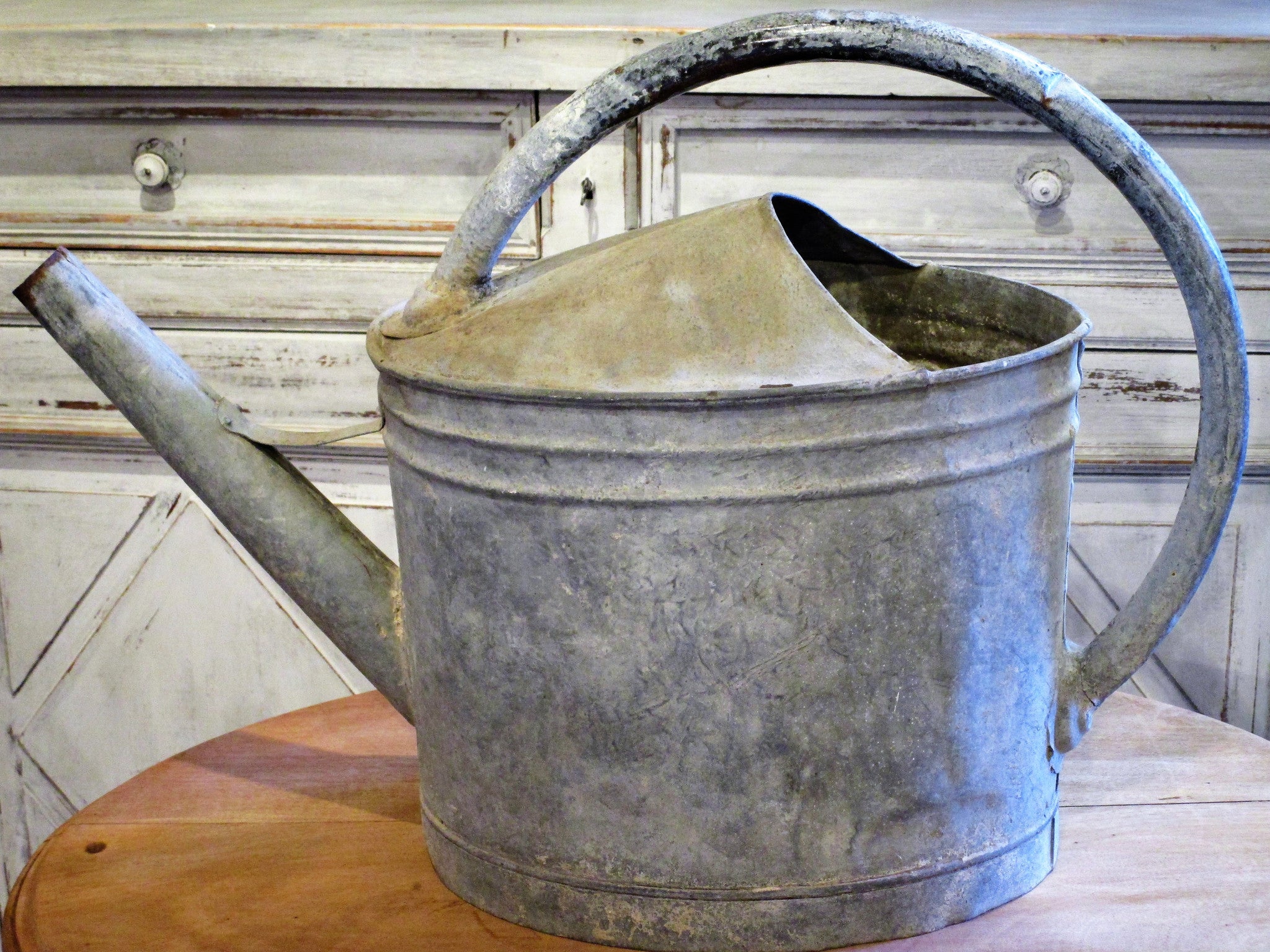 Vintage French watering can