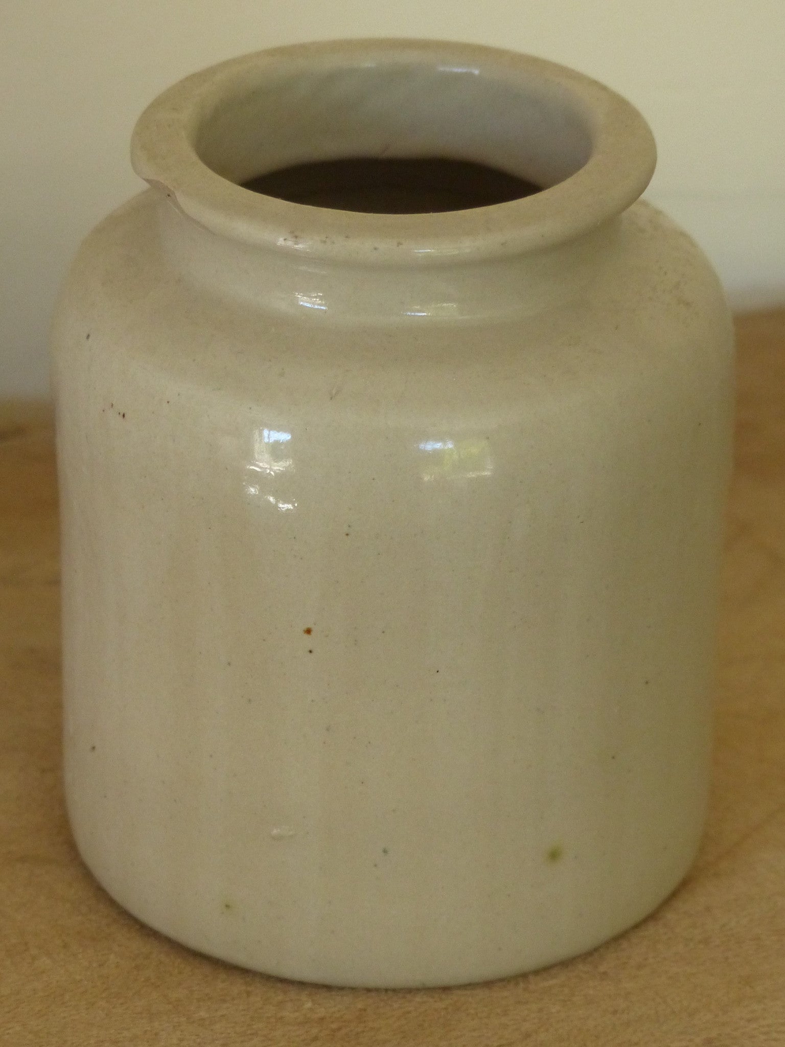 Vintage stoneware jars