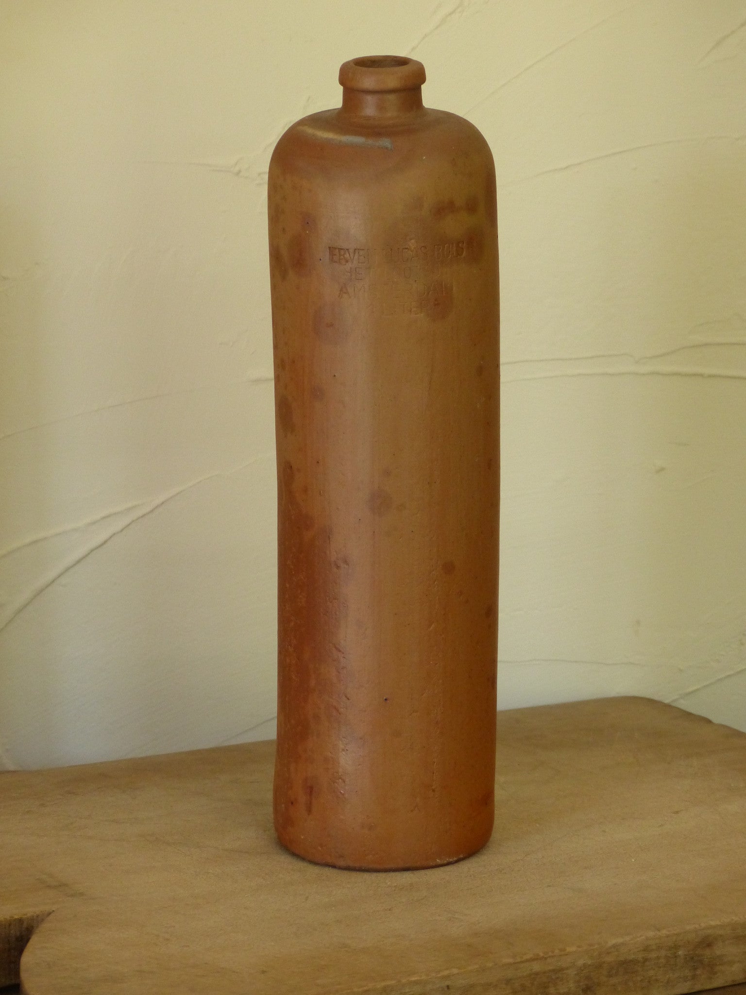 Vintage stoneware liqueur bottles