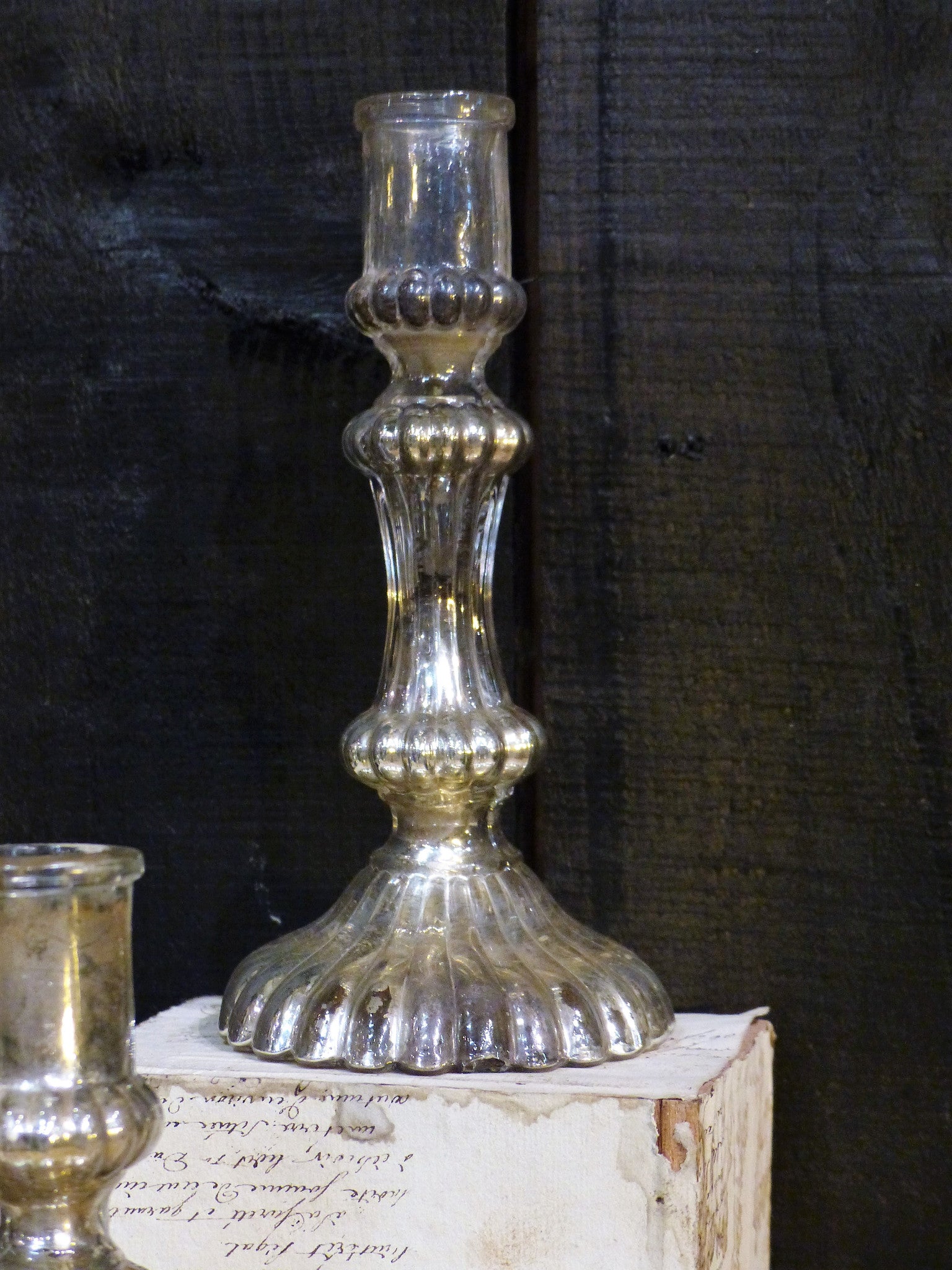 Church candlesticks, “l'argent de pauvre" - 3