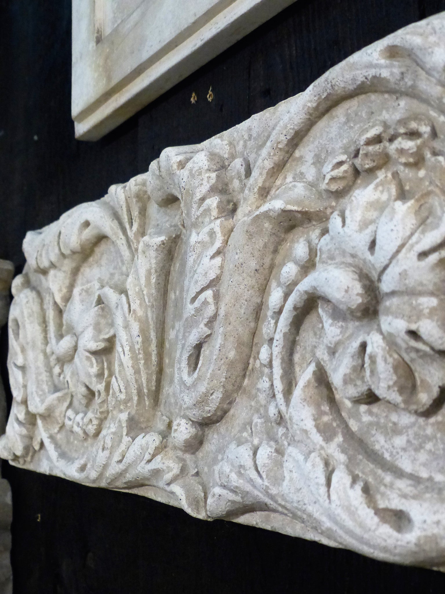 Plaster moulding from French architecture school collectible