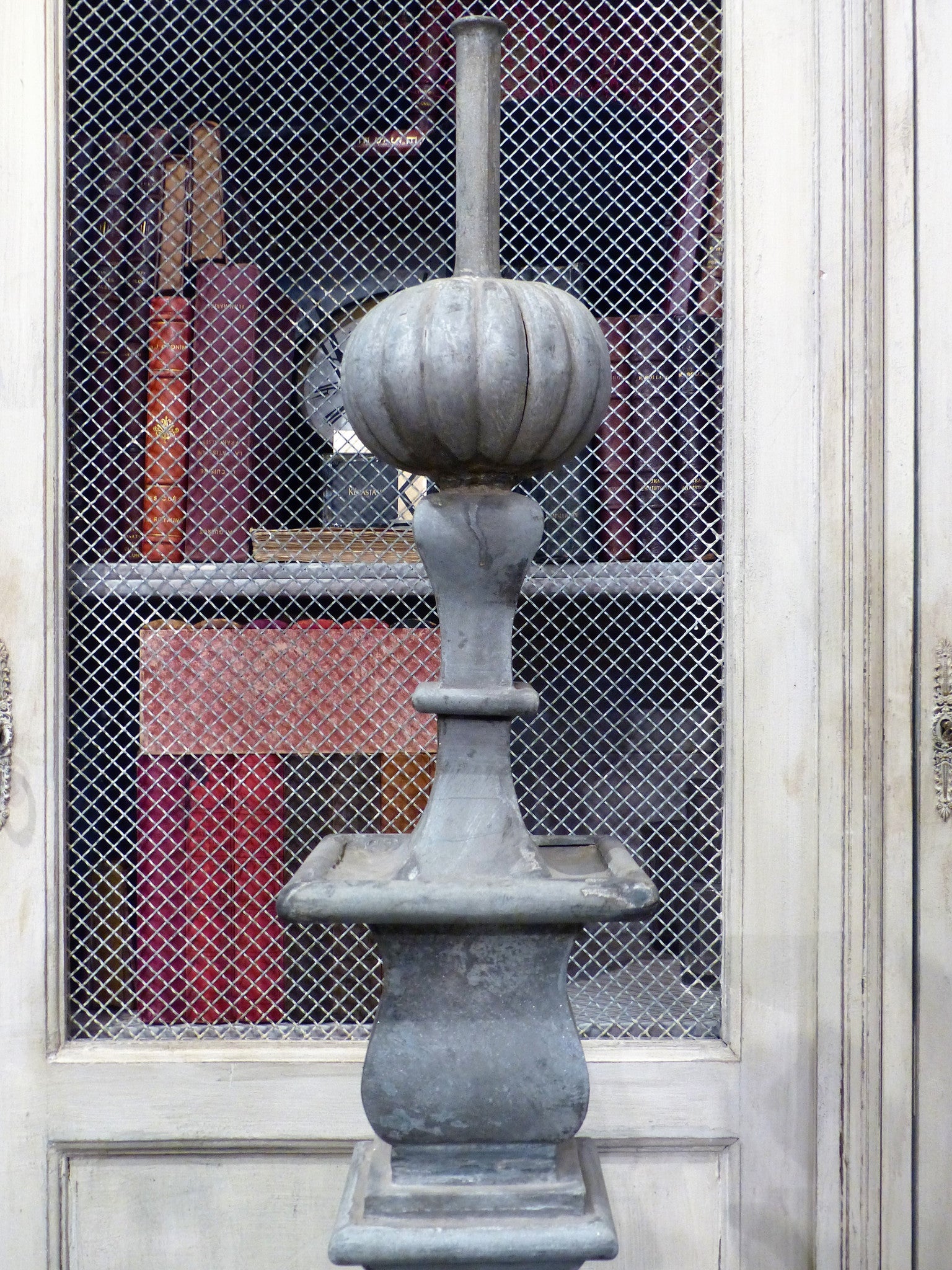 19th century French finial zinc