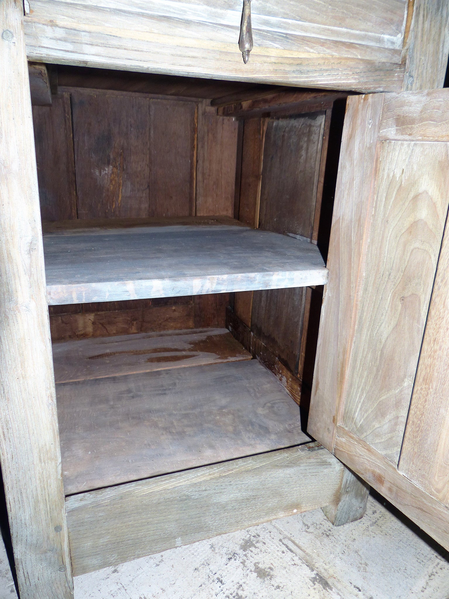 Rustic 17th century French oak desk