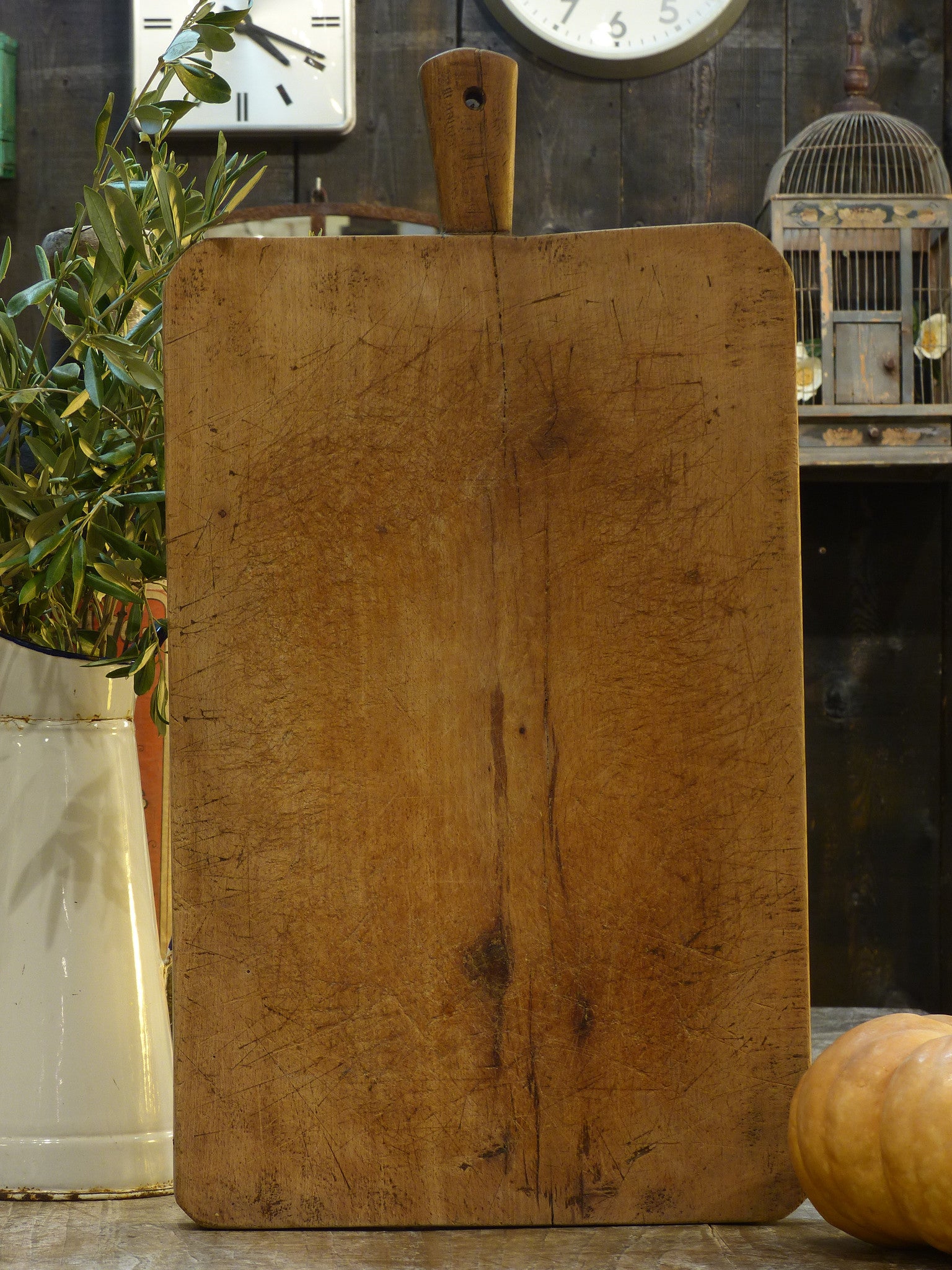 Extra-large rustic French cutting board – 1920’s