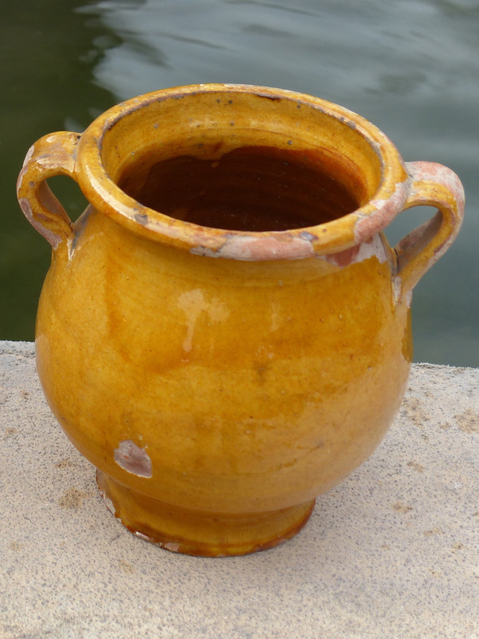 19th Century Orange Confit Pot - 14cm