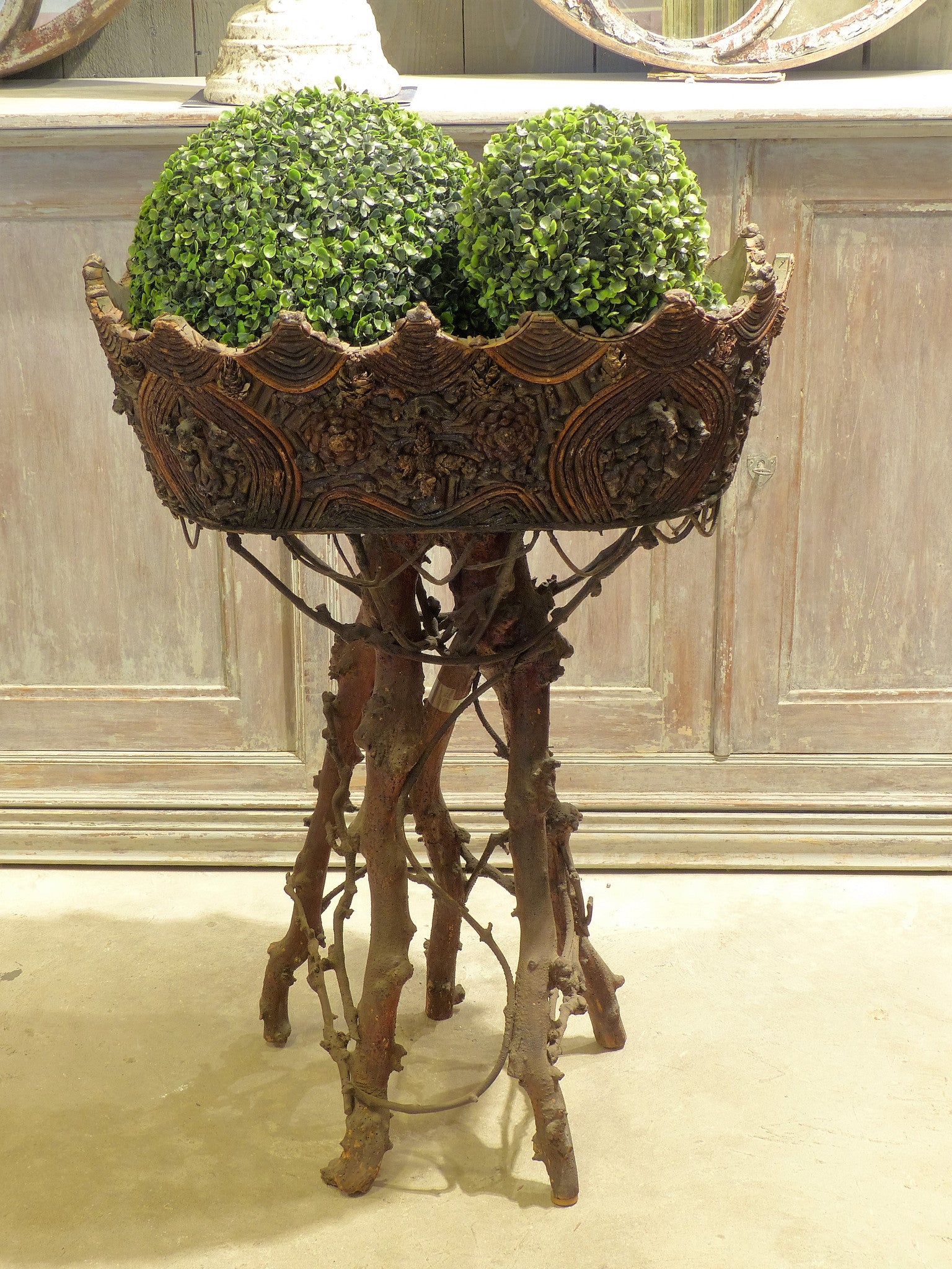 French Black forest planter - 19th century