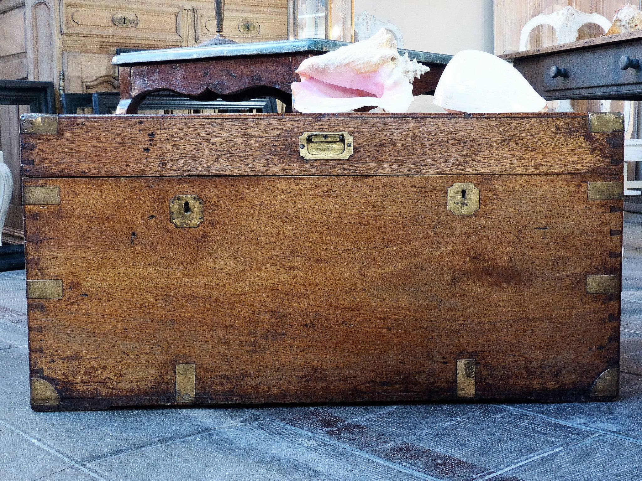 French storage trunk – 19th century