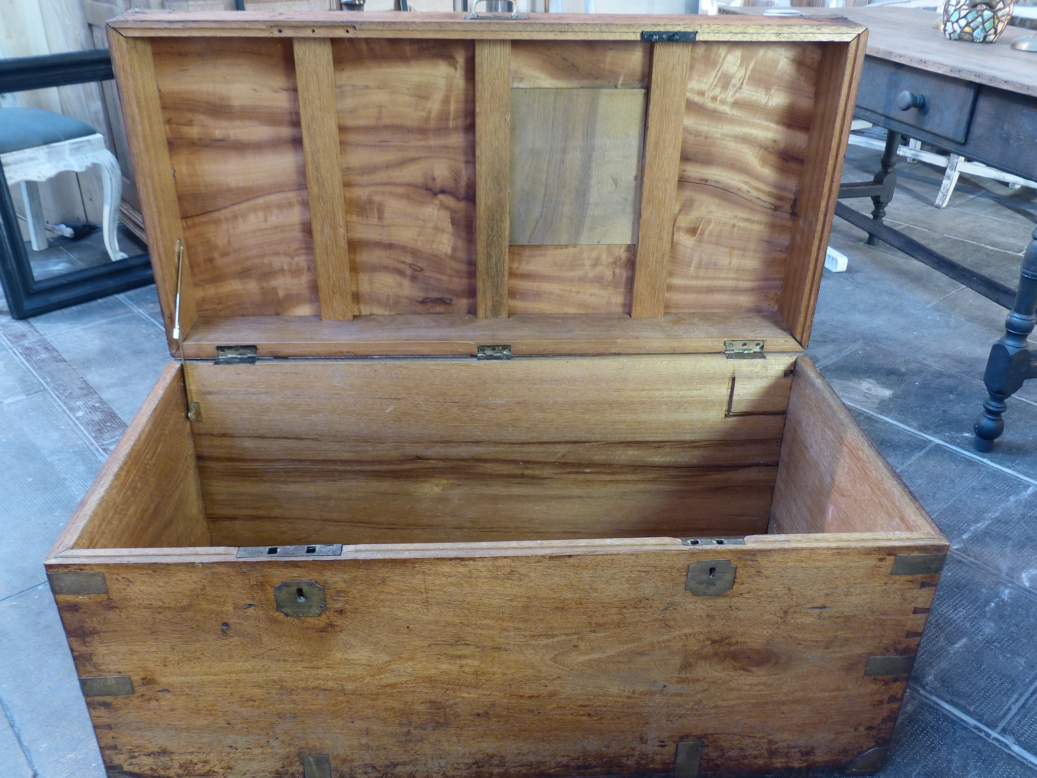 French storage trunk – 19th century