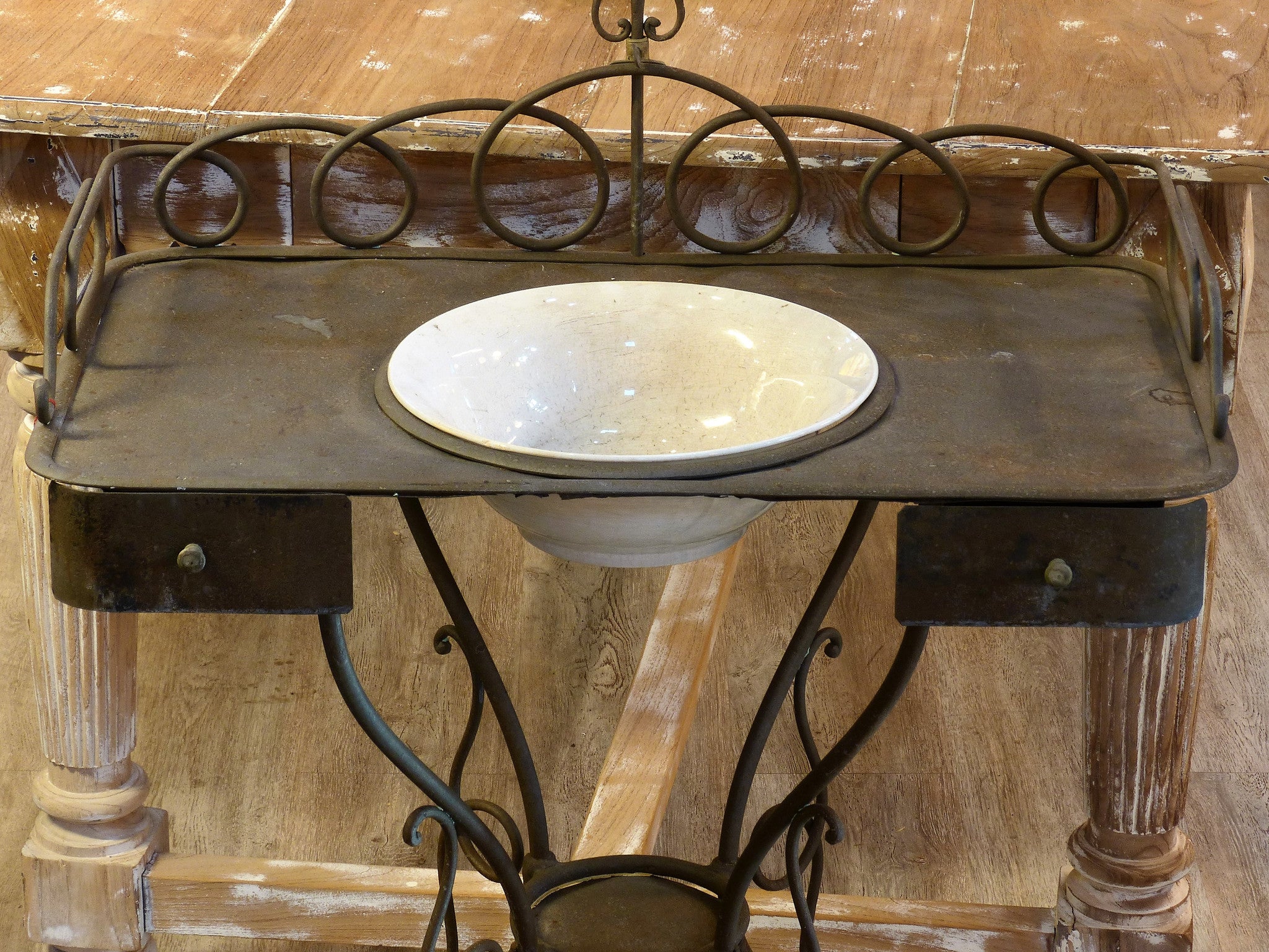 Washstand, 19th-century, French boarding school