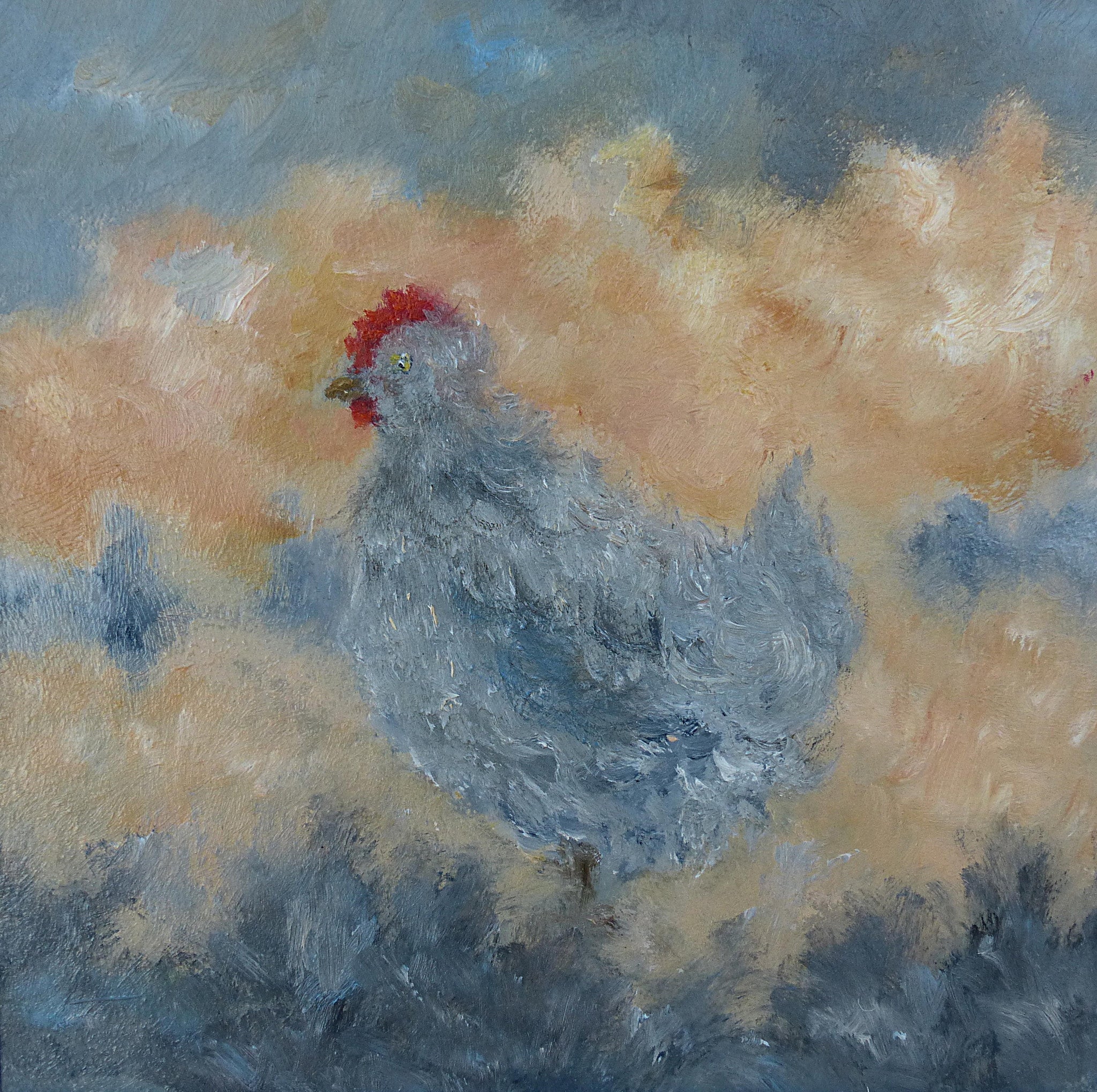 Les trois poules 28” x 13”